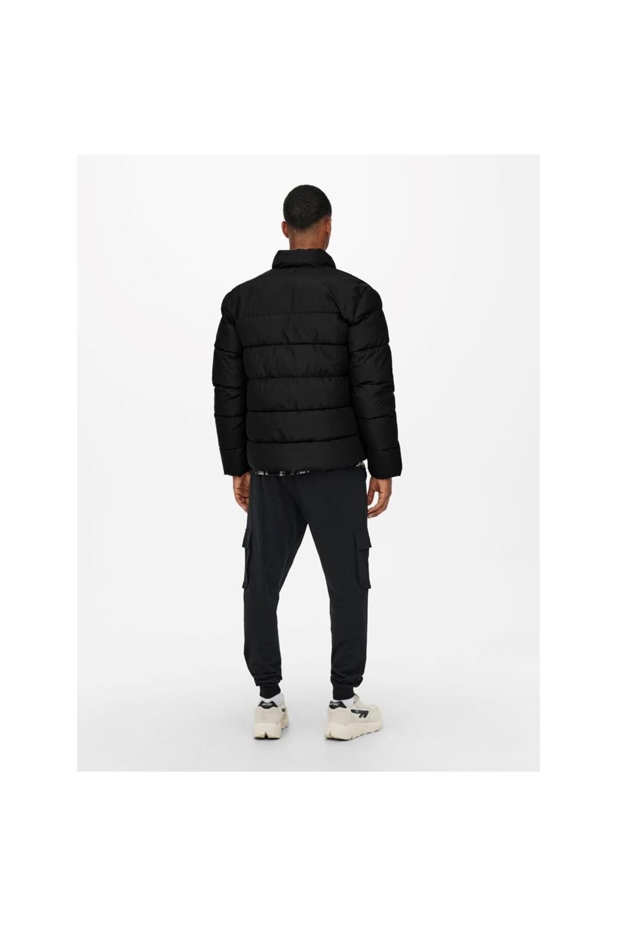 Onsmelvın Life Puffer Jacket Otw Vd Black Only & Sons