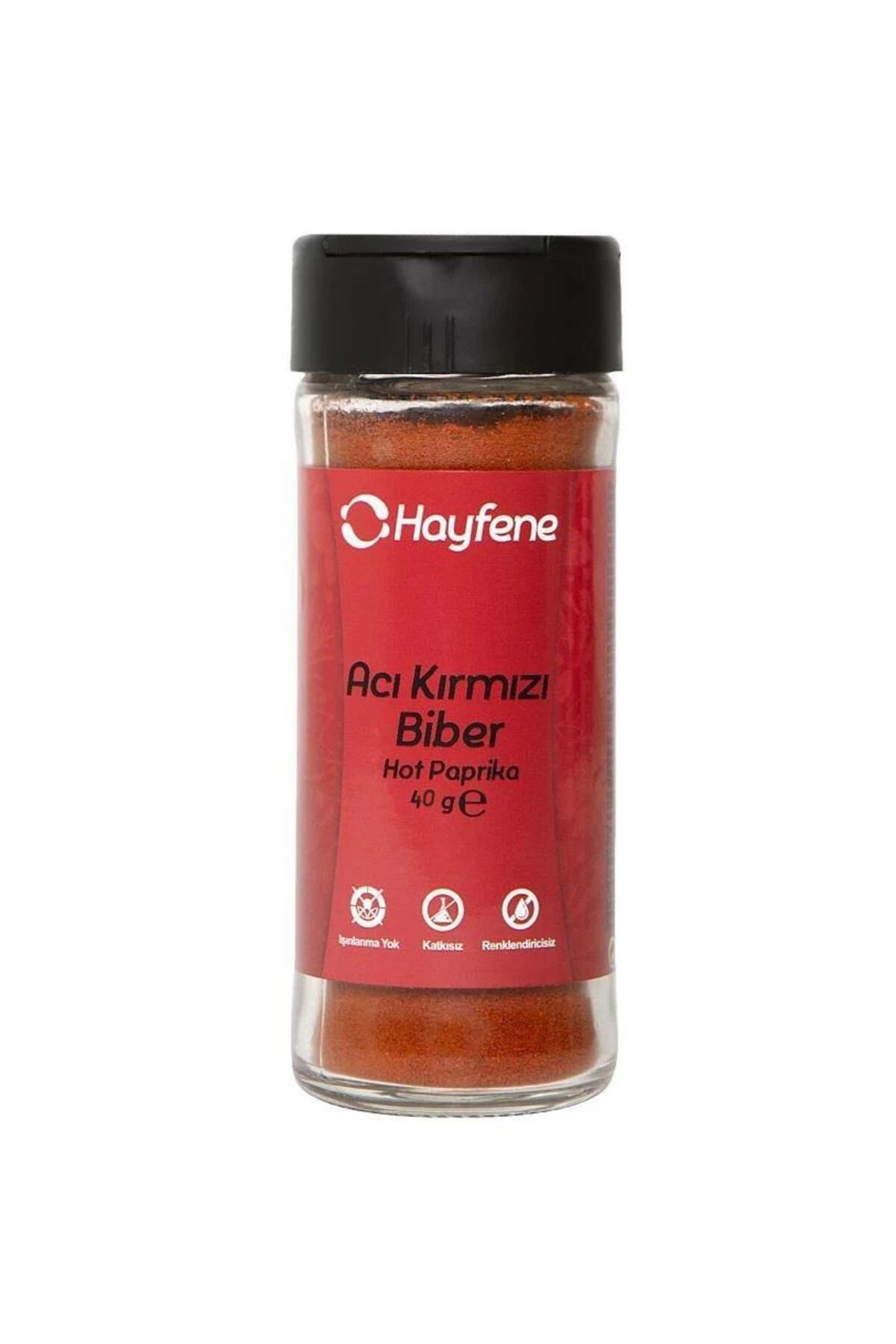 Hayfene Acı Kırmızı Toz Biber 40 gr