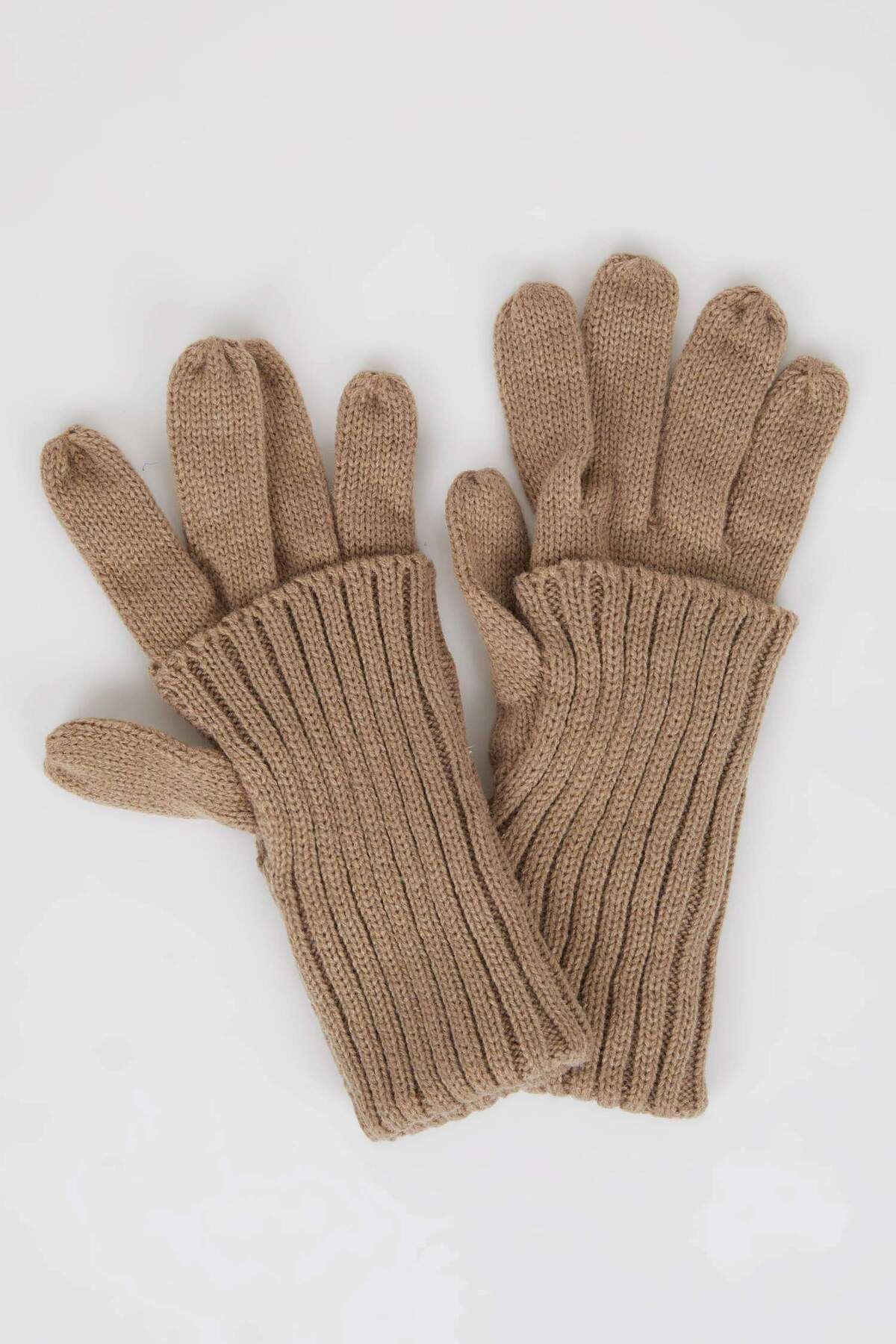 DeFacto-Women's Knitwear Gloves 3127295 4