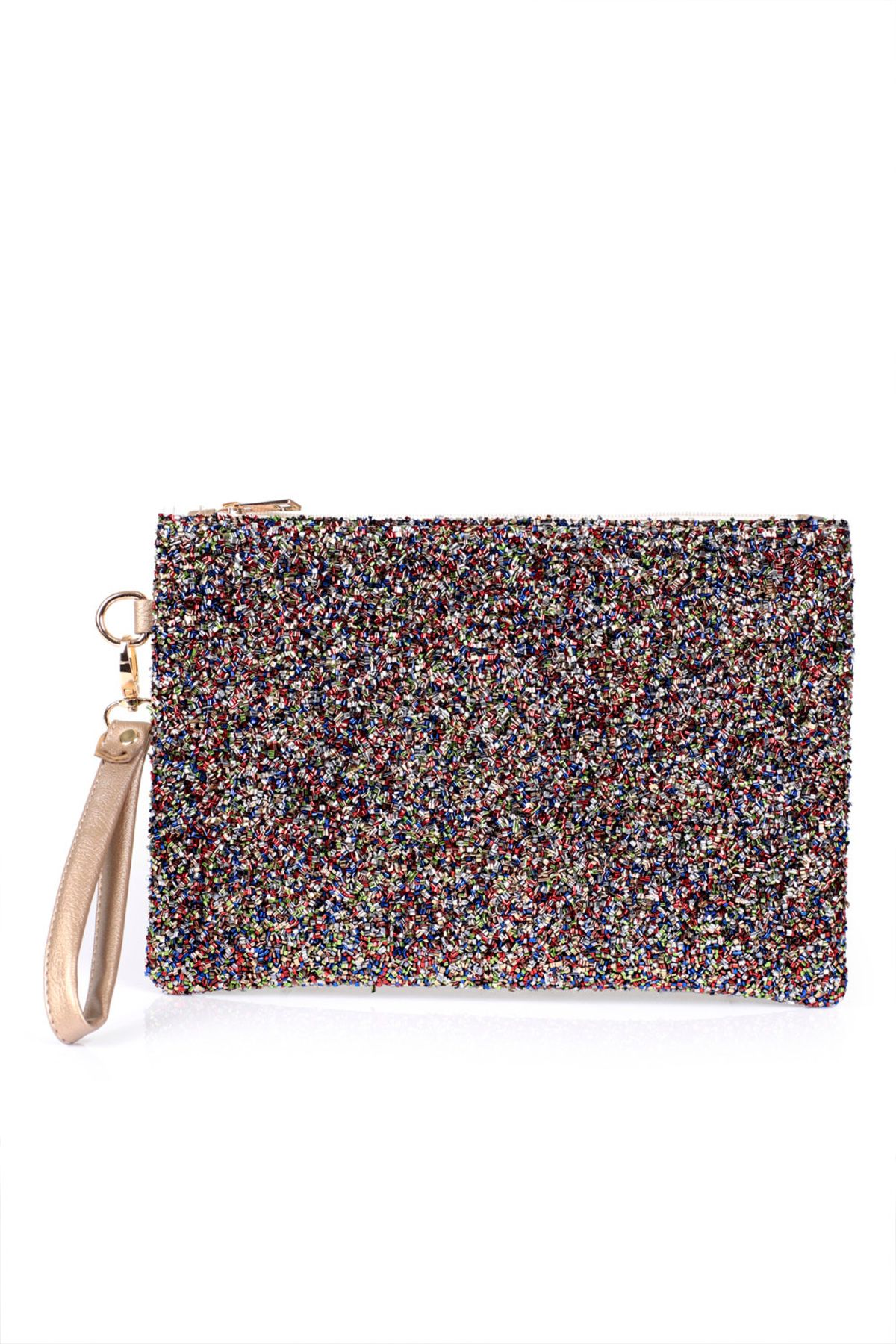 Capone Outfitters Boncuklu Paris 220 Kadın Clutch Çanta