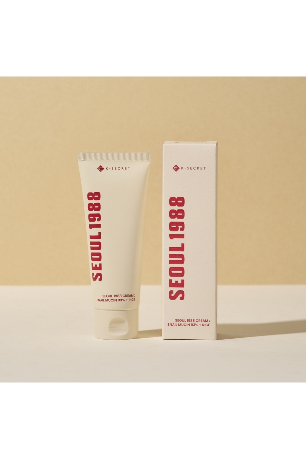 KSECRET-SEOUL 1988 Cream : Snail Mucin 93% + Rice 1