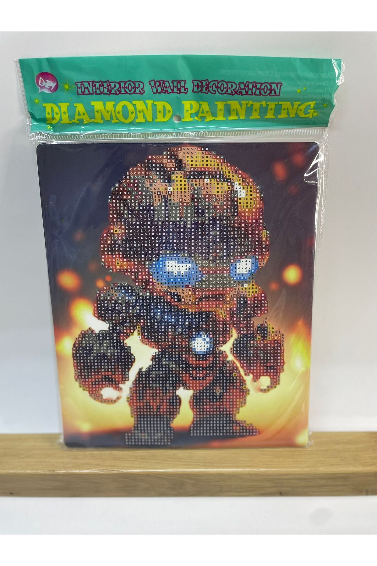Yapboz-Beaded Rhinestone Mosaic Diamond Tapestry Panel Painting Picture Puzzle for Kids 21X25 4