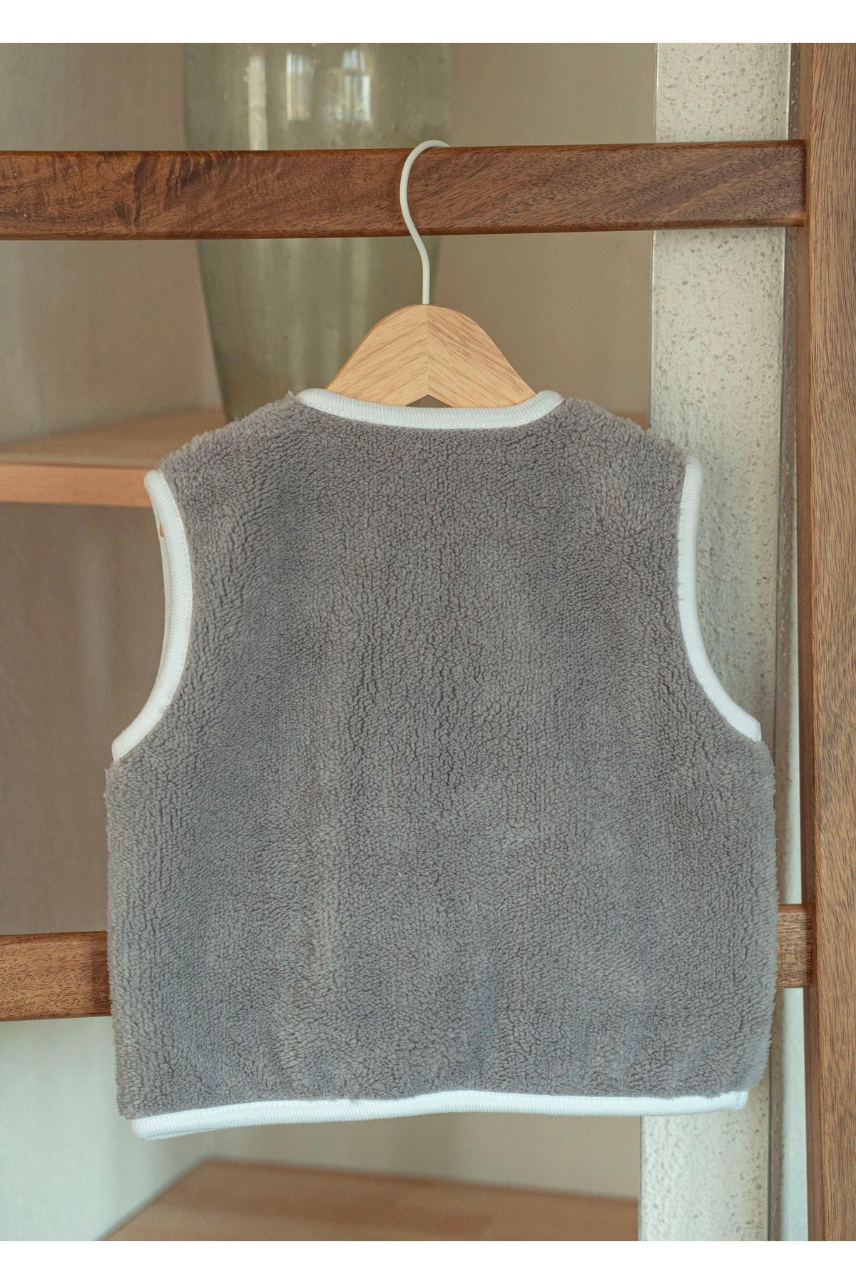 WELY HOME BABY TEKSTİL Wellsoft Peluş Bebek&çocuk Yelek fotoğrafı 3 (önizleme)