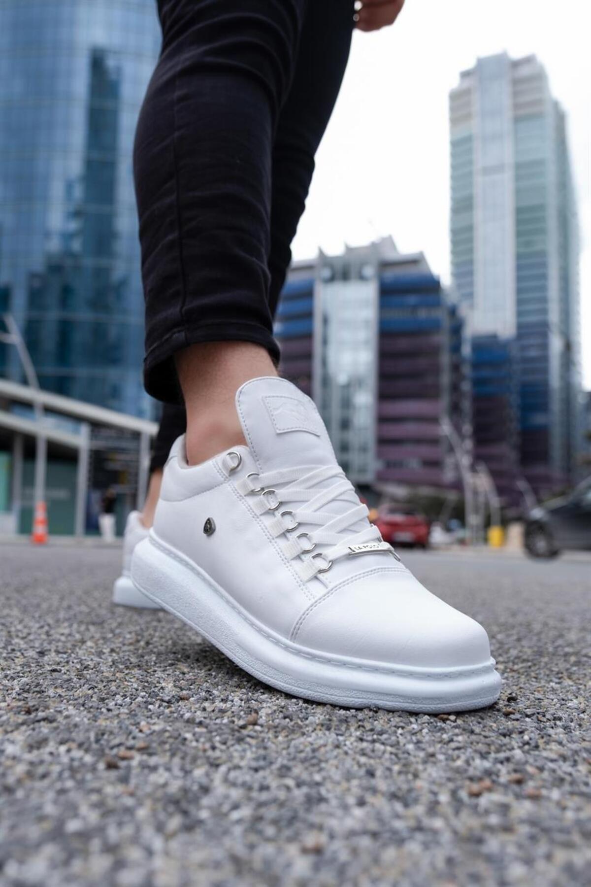 L.A Polo  Günlük Beyaz Renk Erkek Sneaker Ayakkabı - Görsel 3
