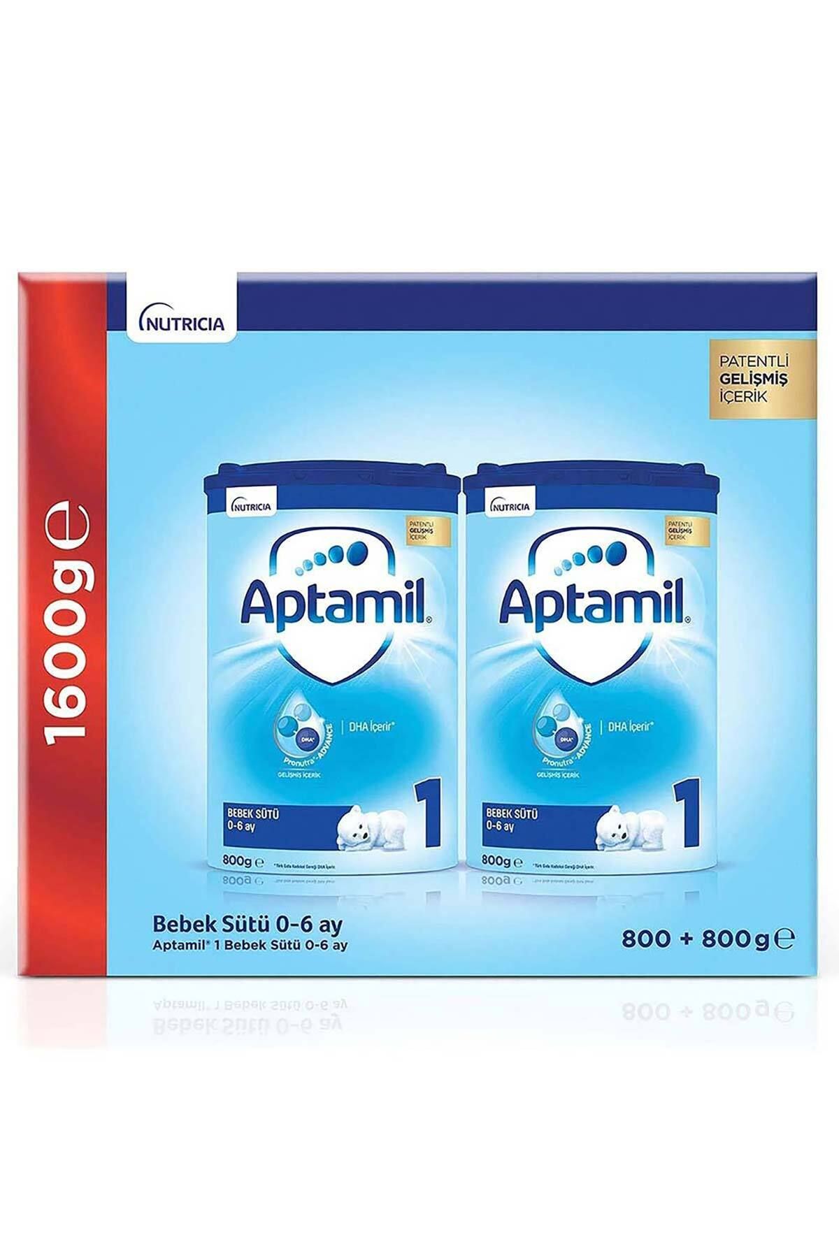 Aptamil 1 Bebek Sütü 0-6 Ay Akıllı Kutu 800 G X 2 Adet