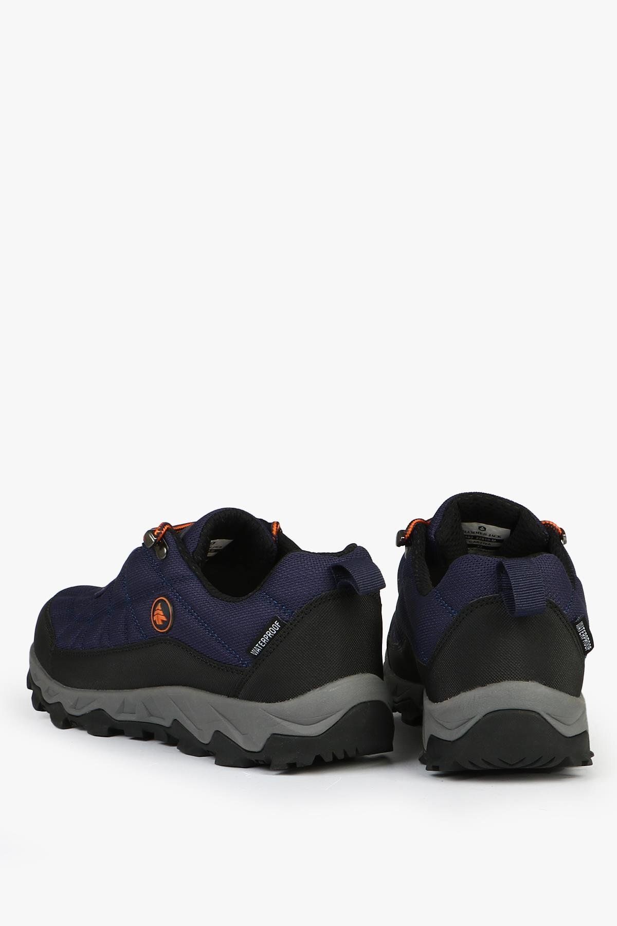 Hammer Jack-Waterproof Captiva Navy Blue Orange Men's Outdoor Shoes 6