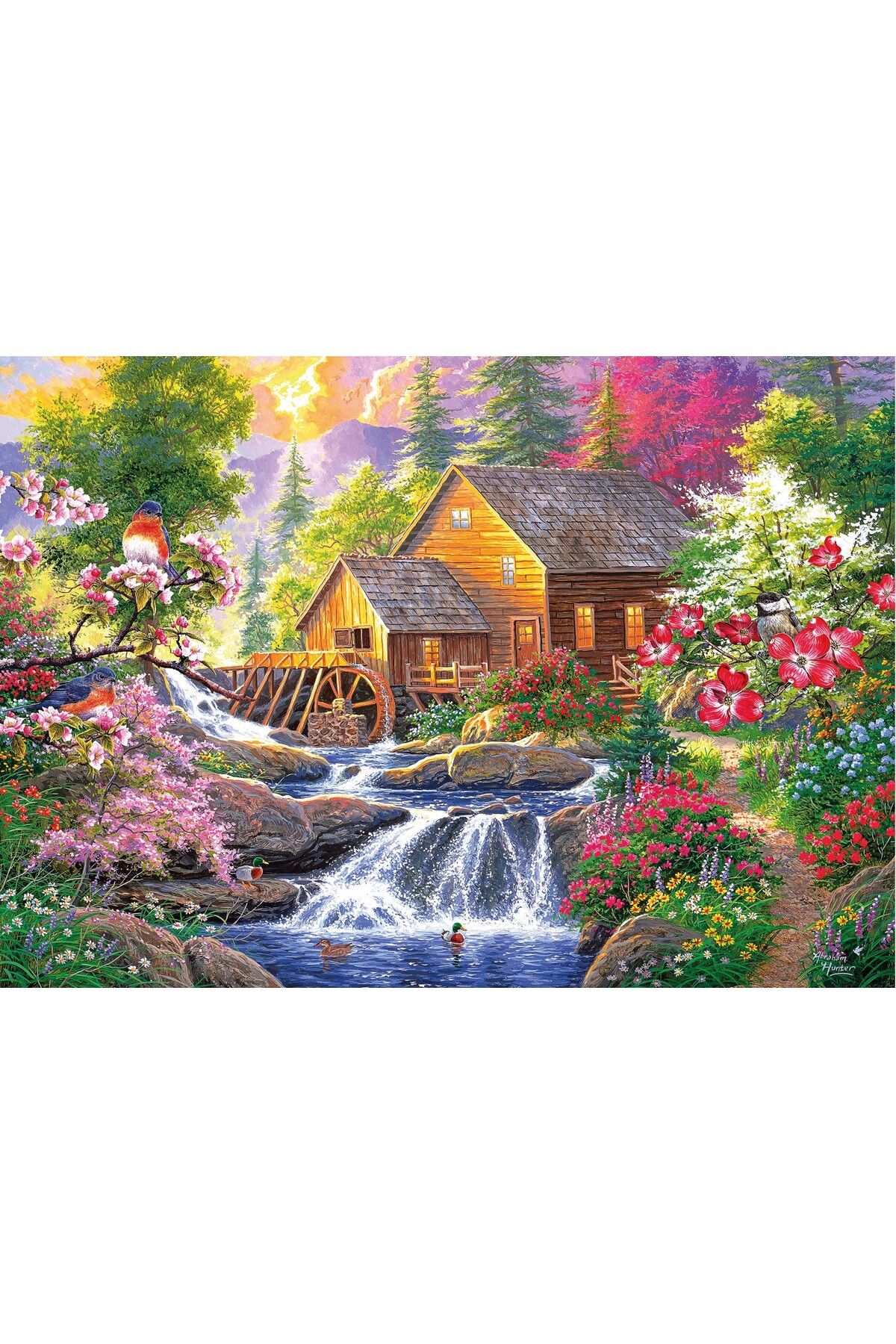 پازل 1500 قطعه آهنگ در Summertime Mill 22027 Ks Games