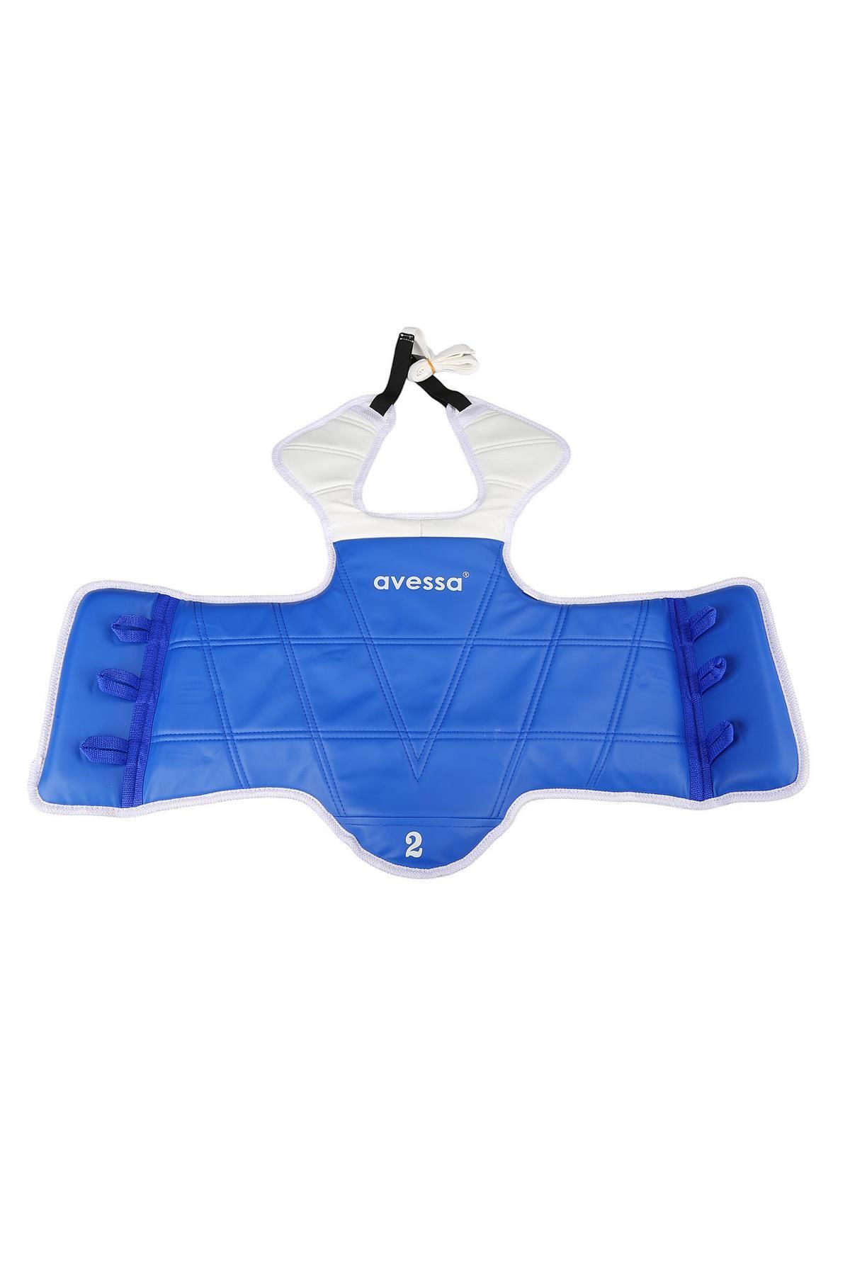 AVESSA-Tgk-100 Blue Taekwondo Chest Protector - Size 2 1