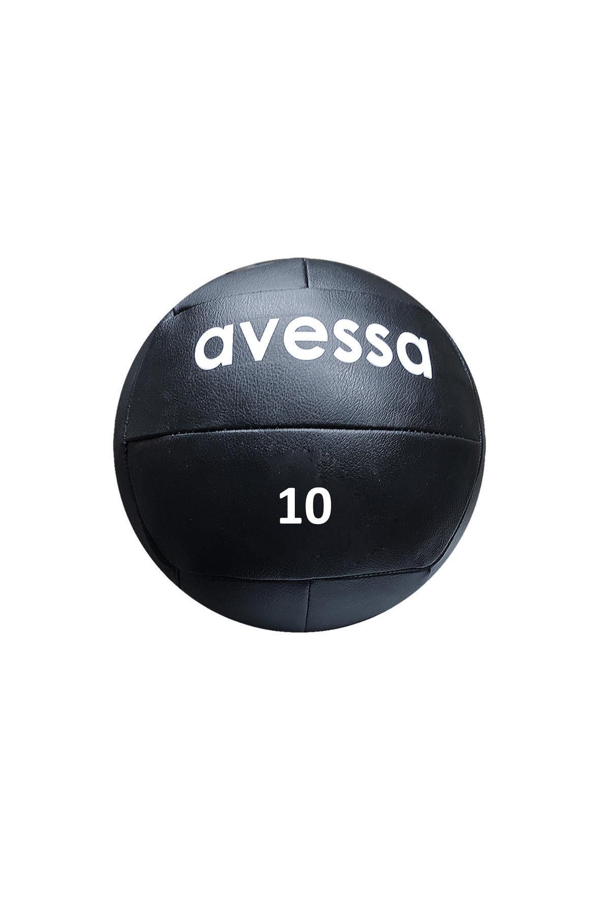 AVESSA 10 Kg Crosfit Mıto Deri Sağlık Topu