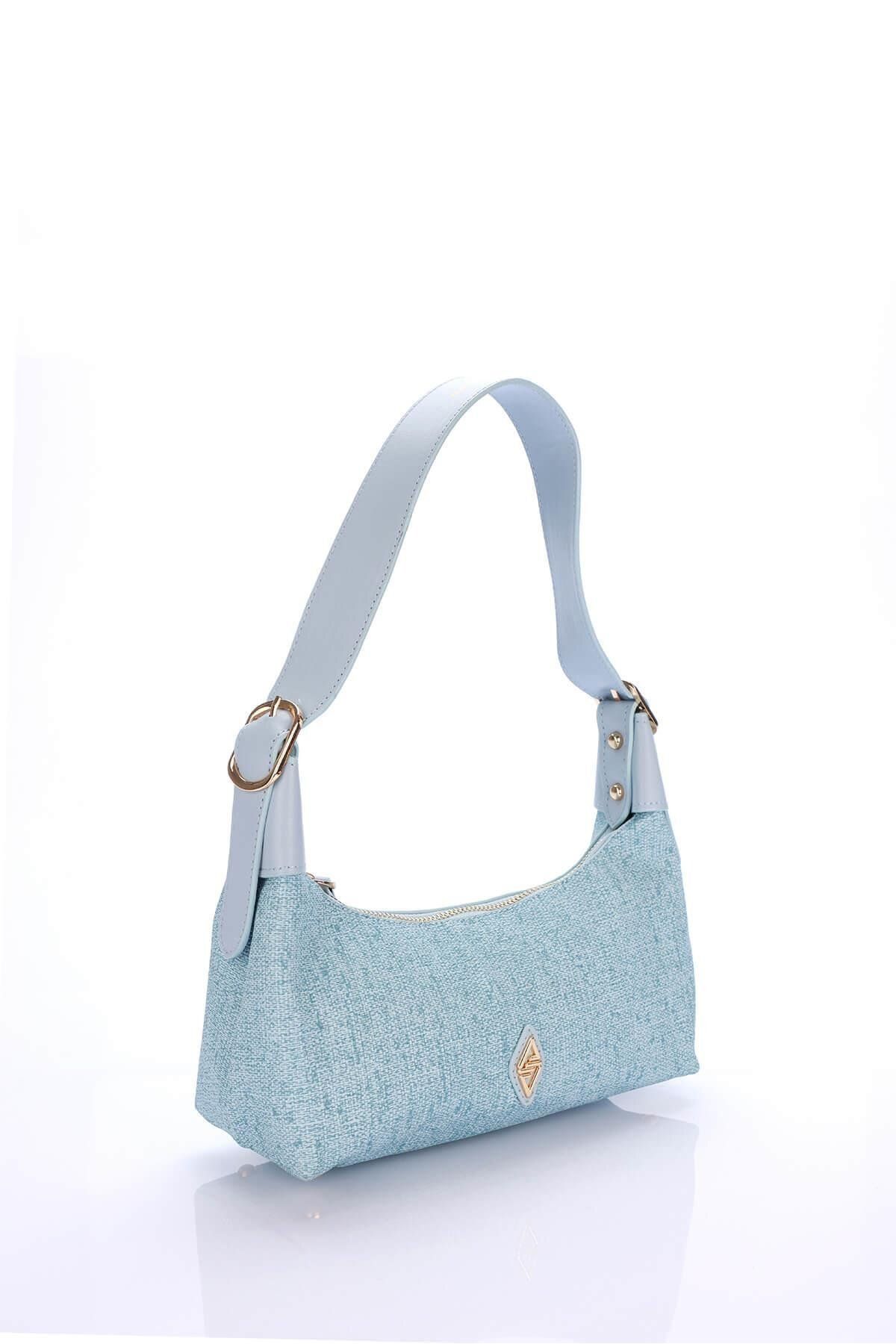 Aron Atelier-Serena Blue Women's Shoulder Bag 2