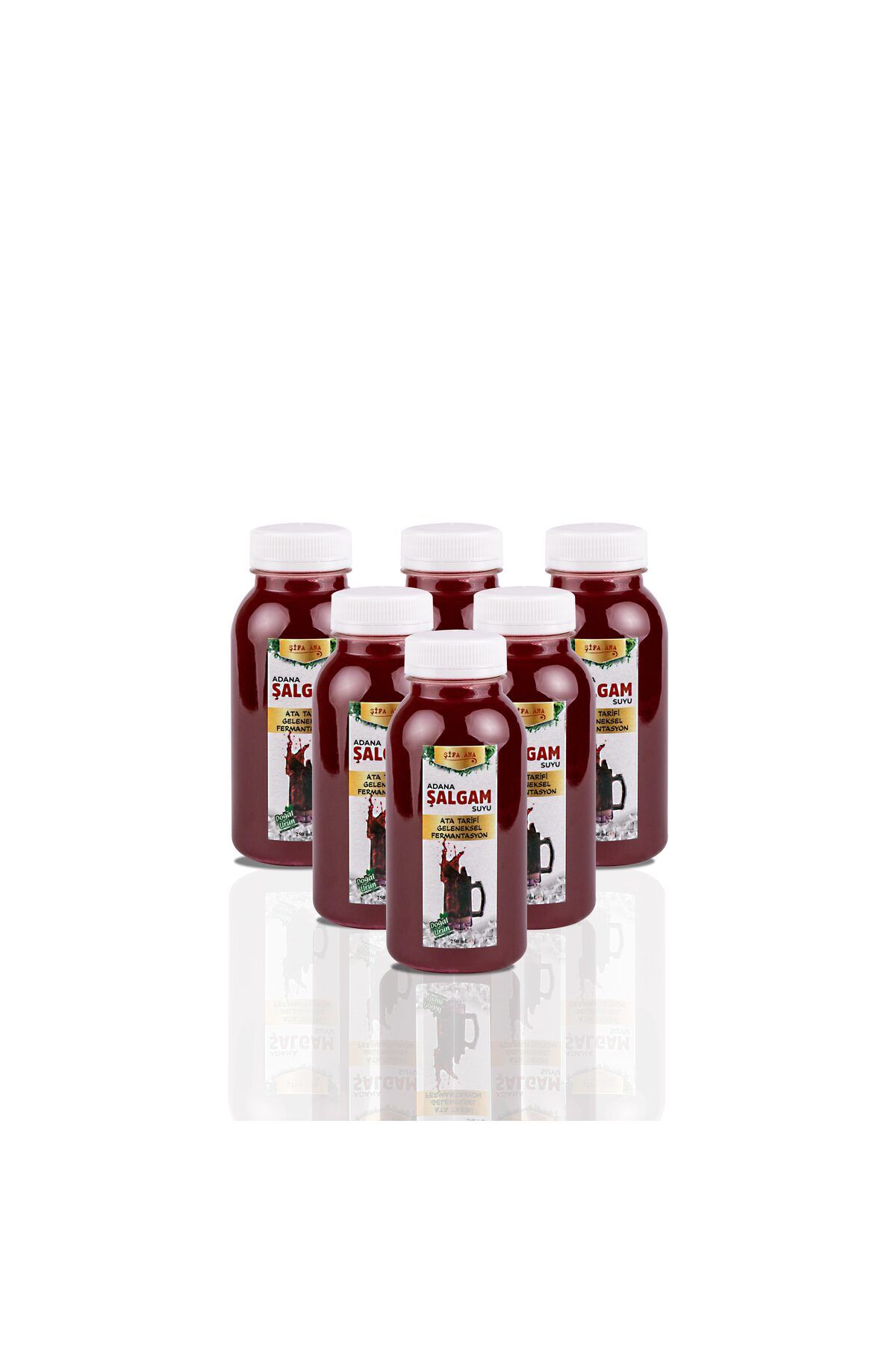 ŞİFA ANA Adana Şalgamı Acısız (6x250ml) PET ŞİŞE