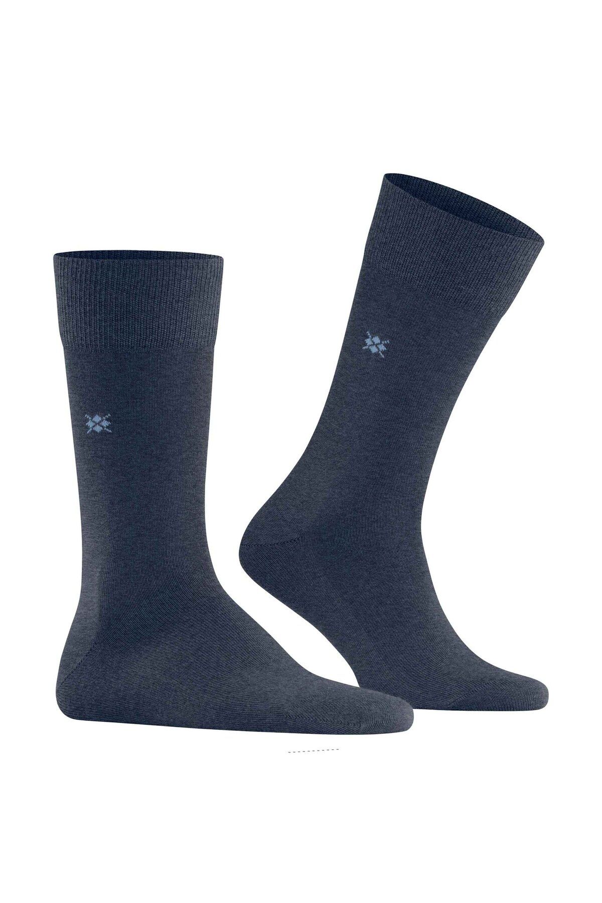 Burlington-Herren Socken LEEDS – Schurwolle, Logo, Uni, Einheitsgröße, 40–46 3