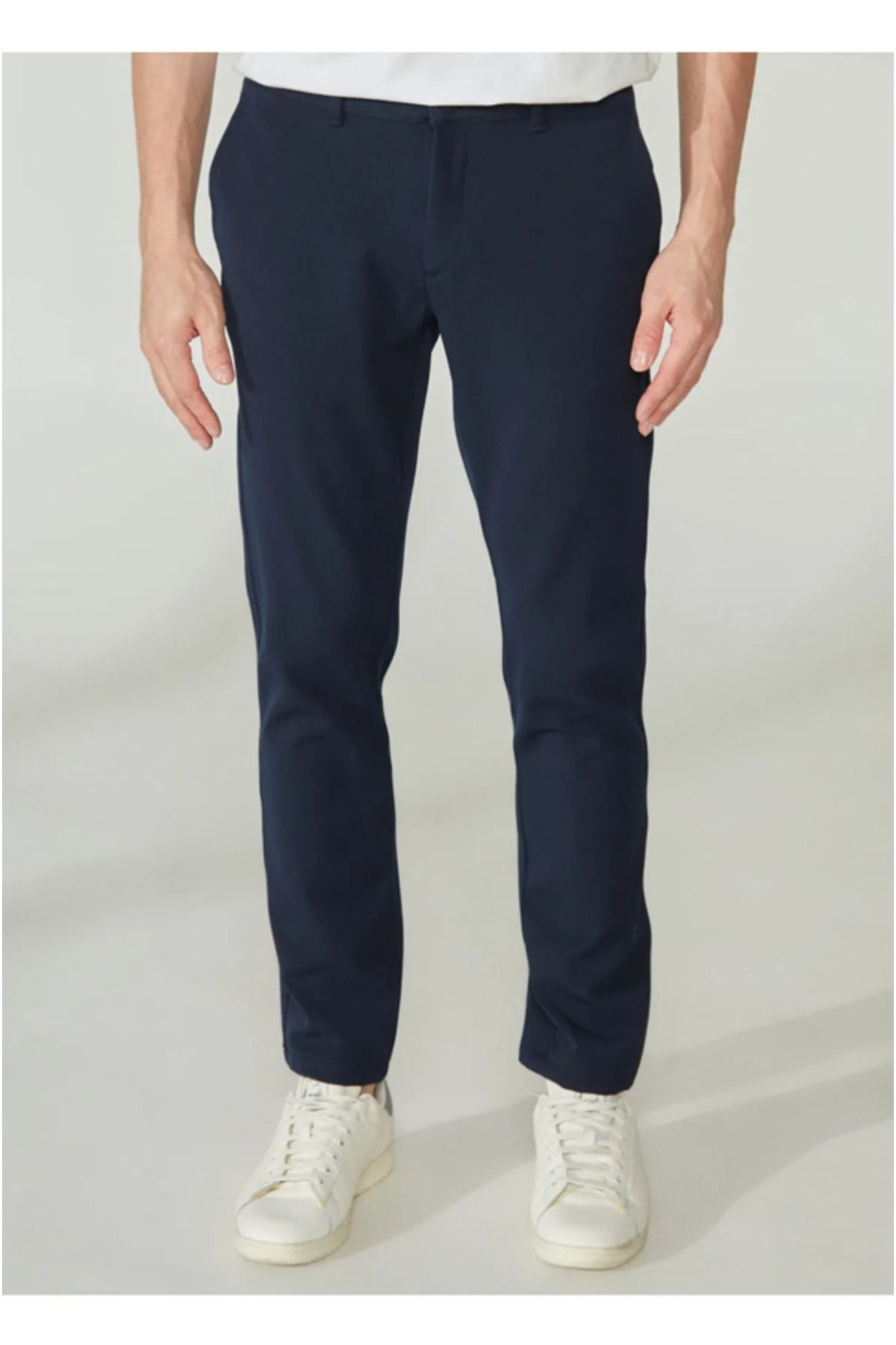 GMG FIRENZE-Gmg Fırenze Navy Blue Men's Trousers 1