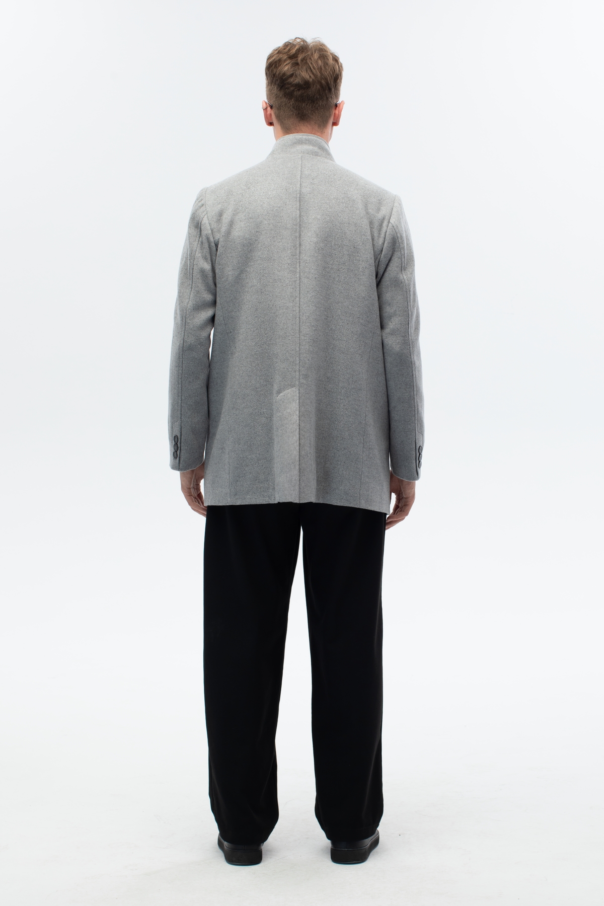 ABOUT US  ERKEK REGULAR FİT PALTO #153 - Görsel 3