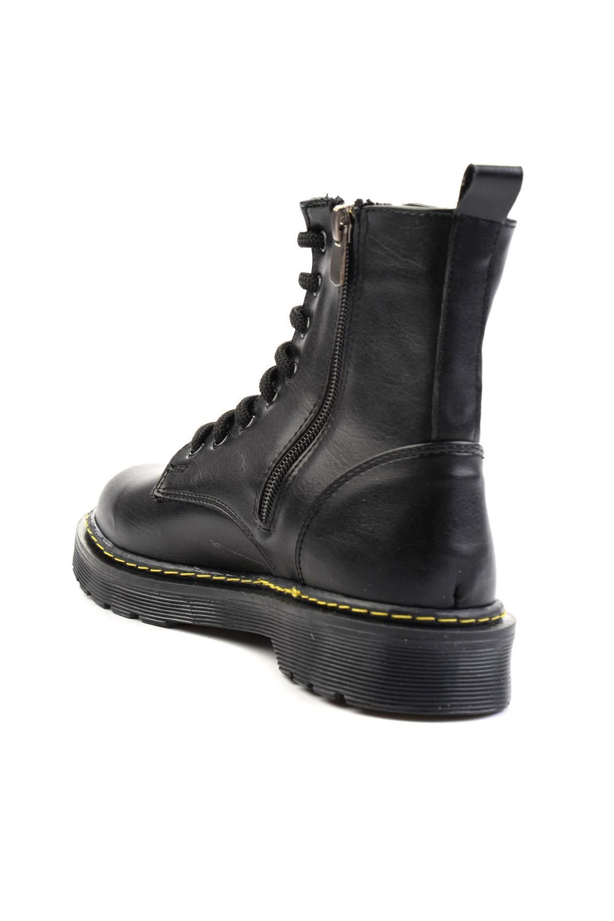 Siyah Kadın Bot & Bootie K02836000409 - 4