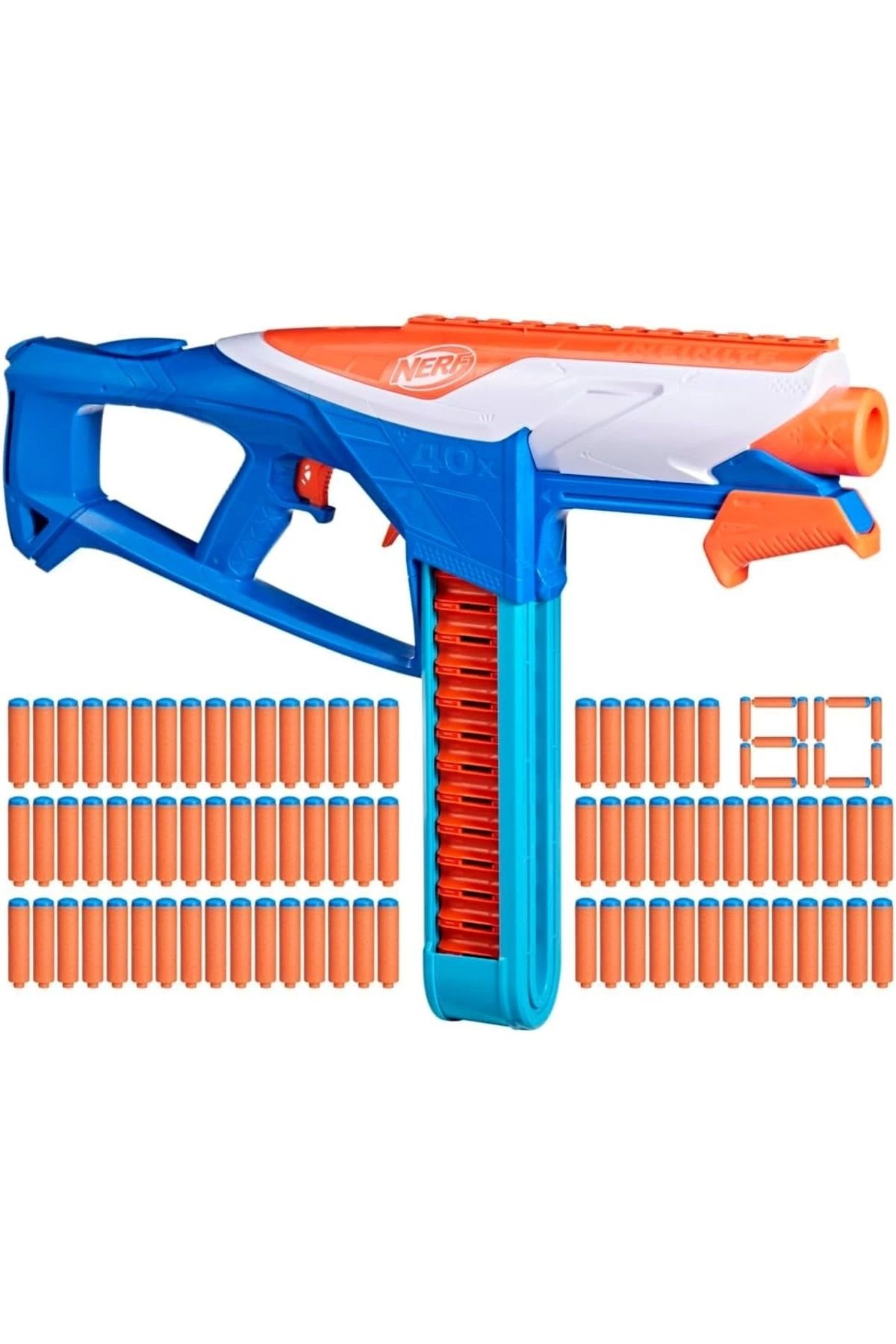 Nerf-N Series Infinite Dart Gun and 80Pcs N1 Darts F8631 2