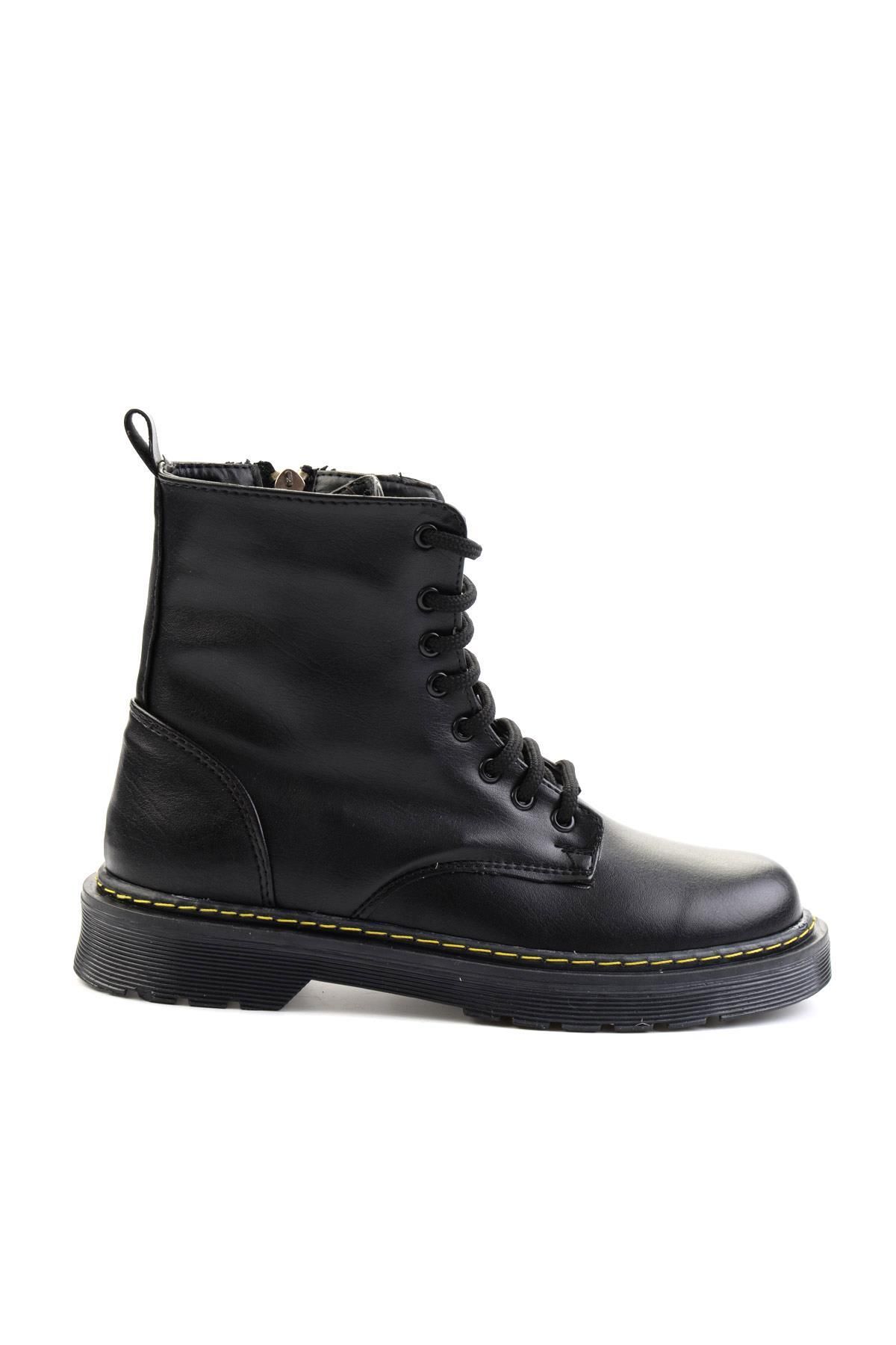 Siyah Kadın Bot & Bootie K02836000409 - 2