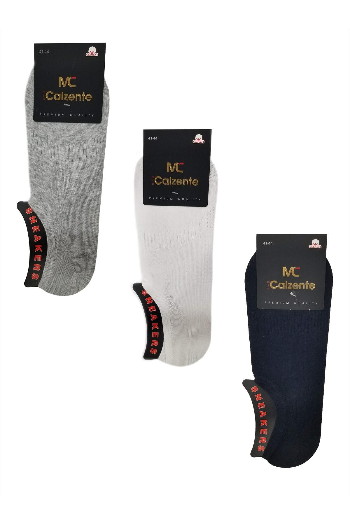 Mia Calzente 6 Adet Erkek Sneakers Model Babet Çorap
