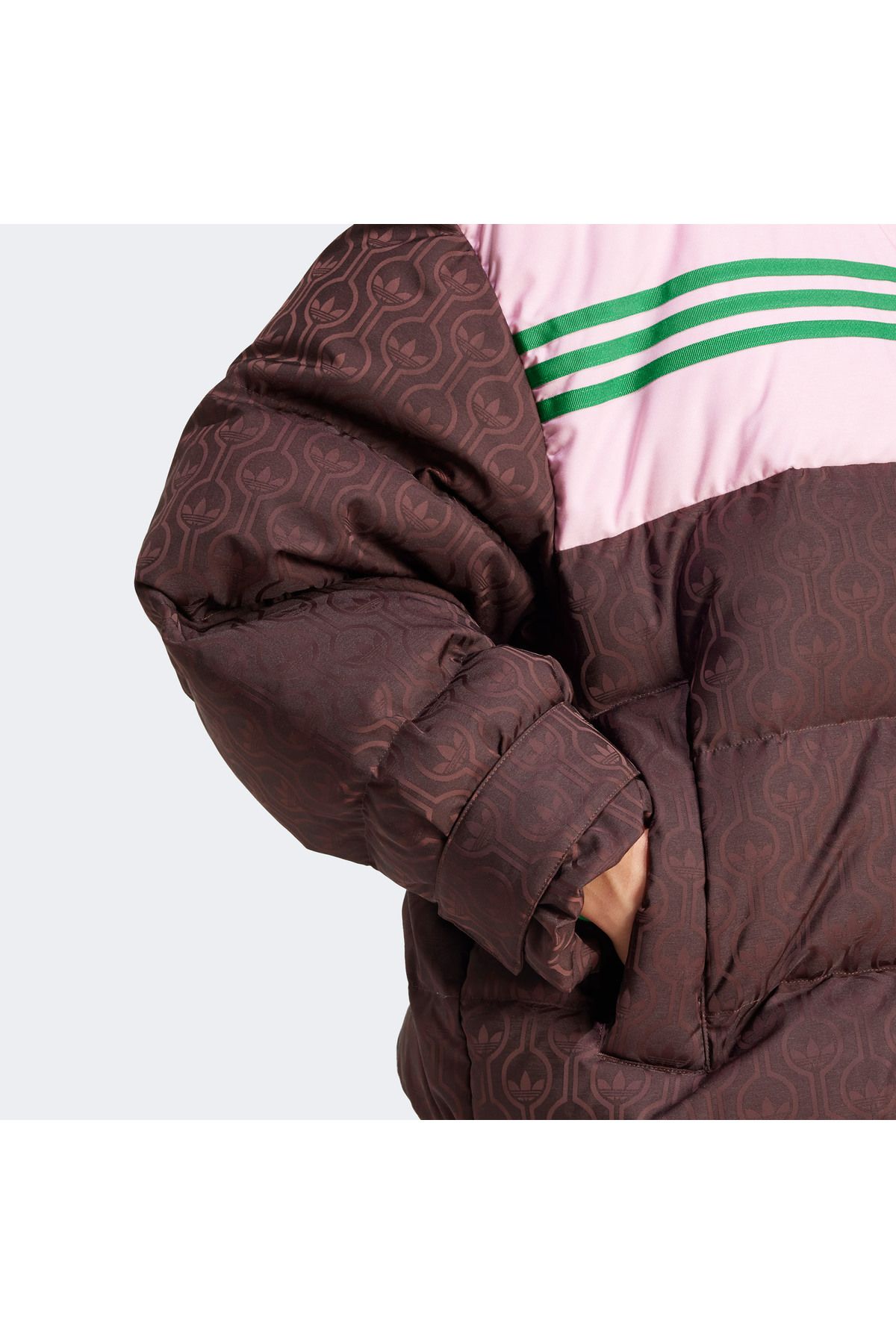 adidas-Premium Women's Pink/Brown Coat 6