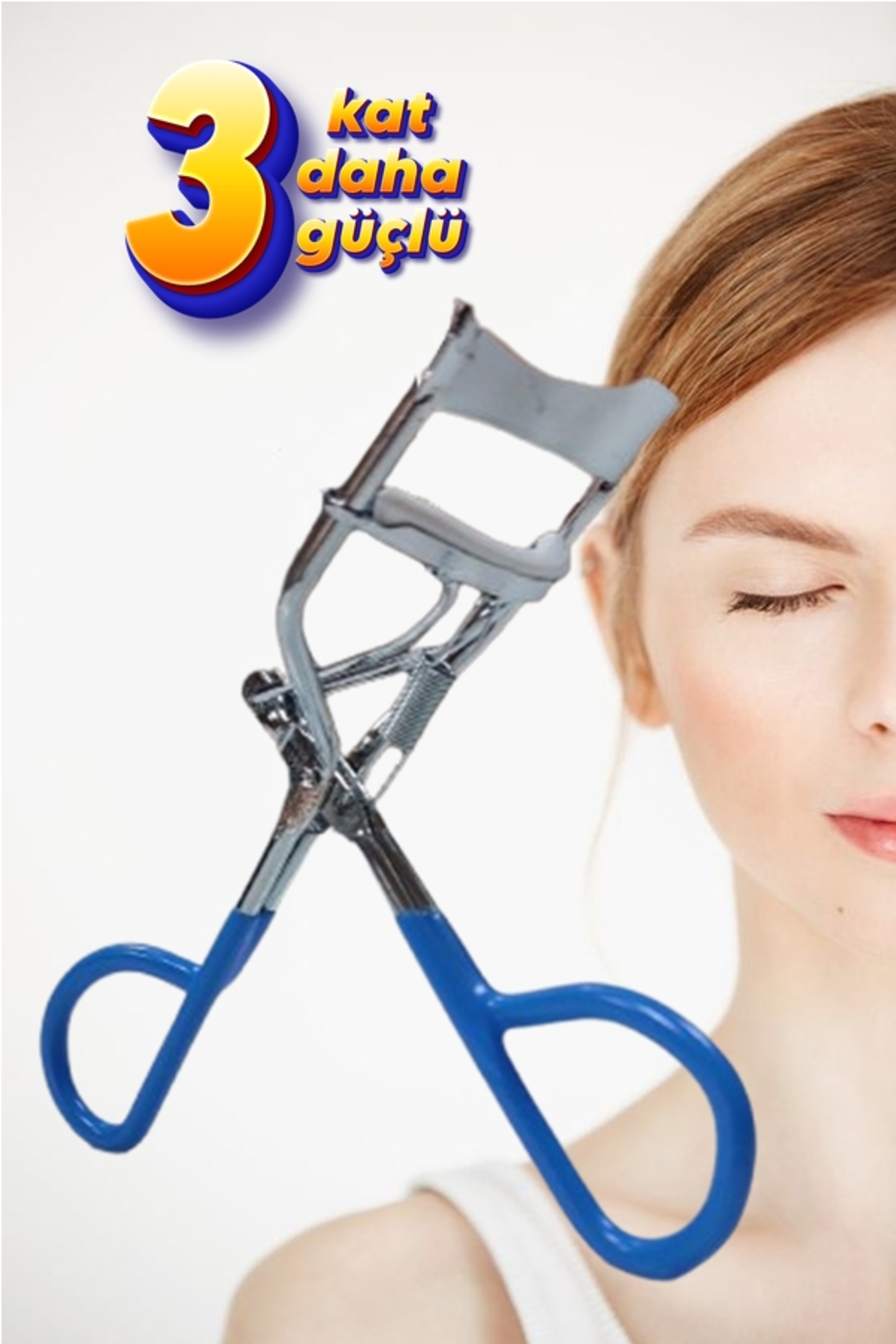 3 Kat Güçlü Kirpik Kıvırıcı Wave Eyelash — آبی XLMKSKRPKVRC12 — تصویر 4 از 4