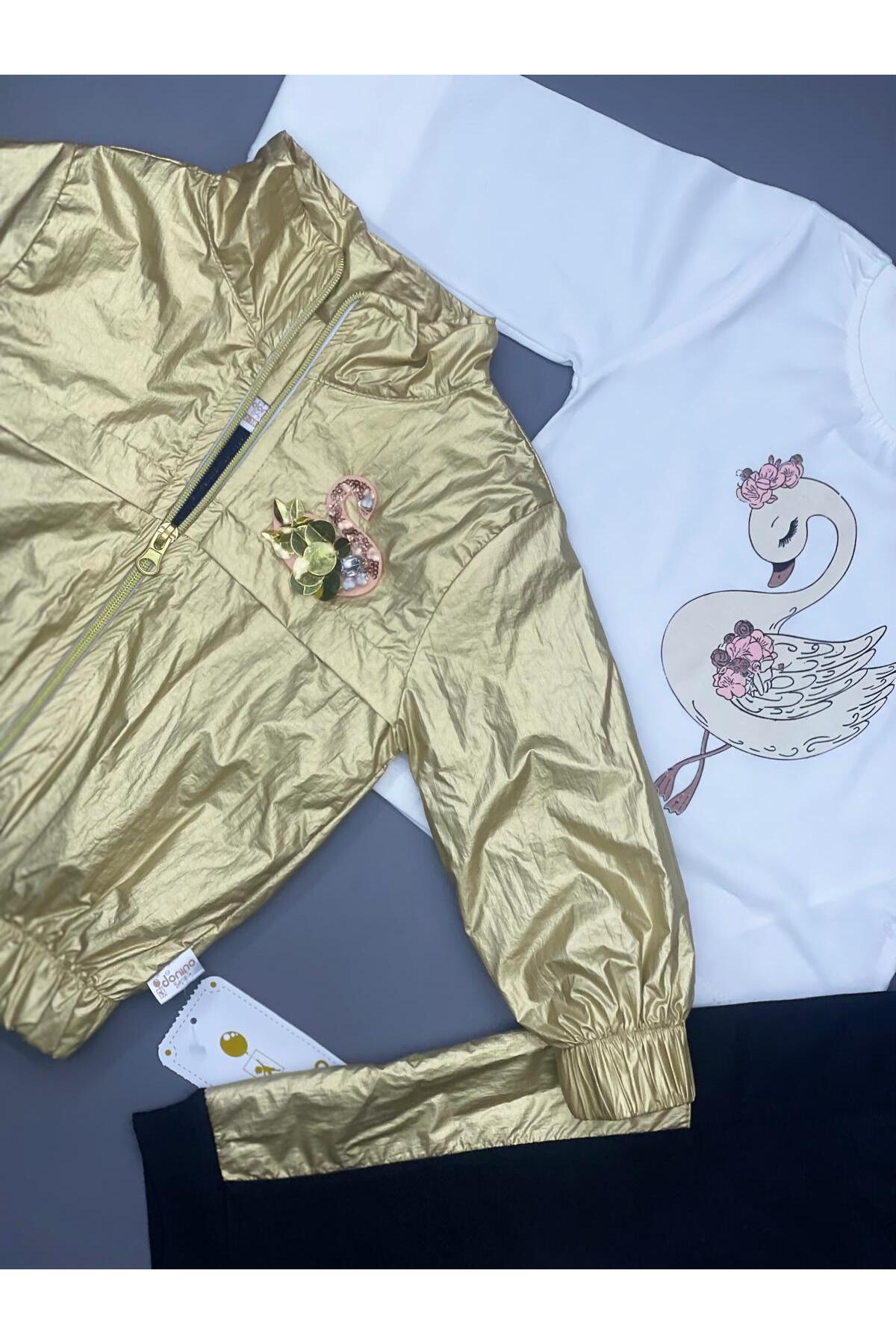 ZİMBOO KRİNKIL KUMAŞ KĞU AKSESUARLI YAĞMURLUK 3 LÜ TAKIM fotoğrafı 5 (önizleme)