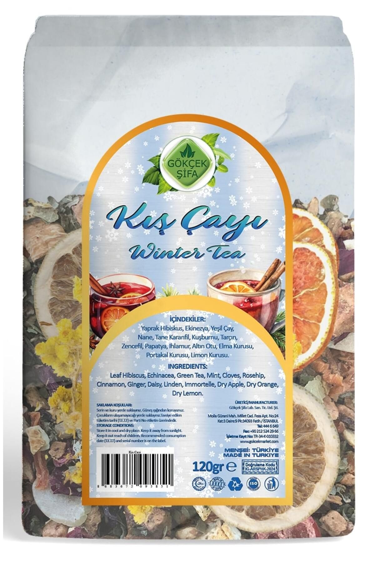 Gökçek Şifa Kış Çayı 120 gr.