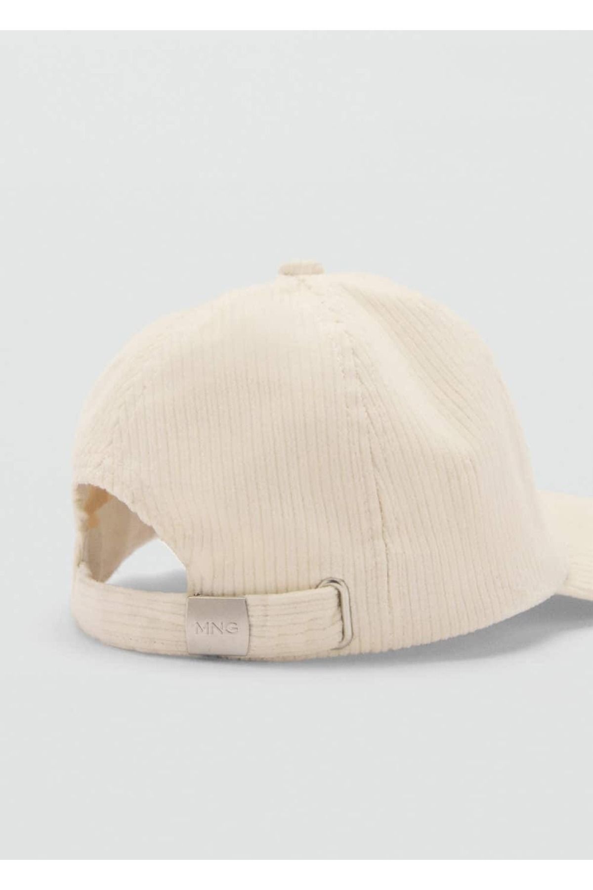 MANGO Man-Corduroy Hat with Cord 4