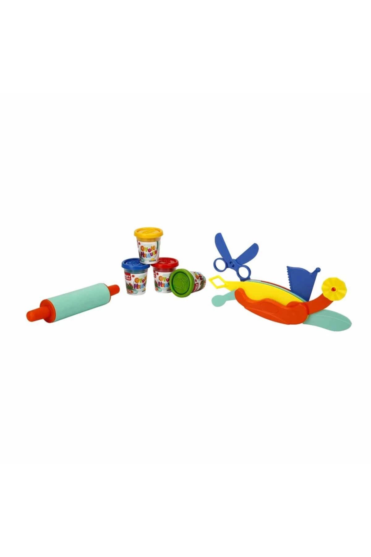 NessiWorld Oyun Hamuru Şekillendirme Seti 200 gr 6 Parça Pembe Merdane