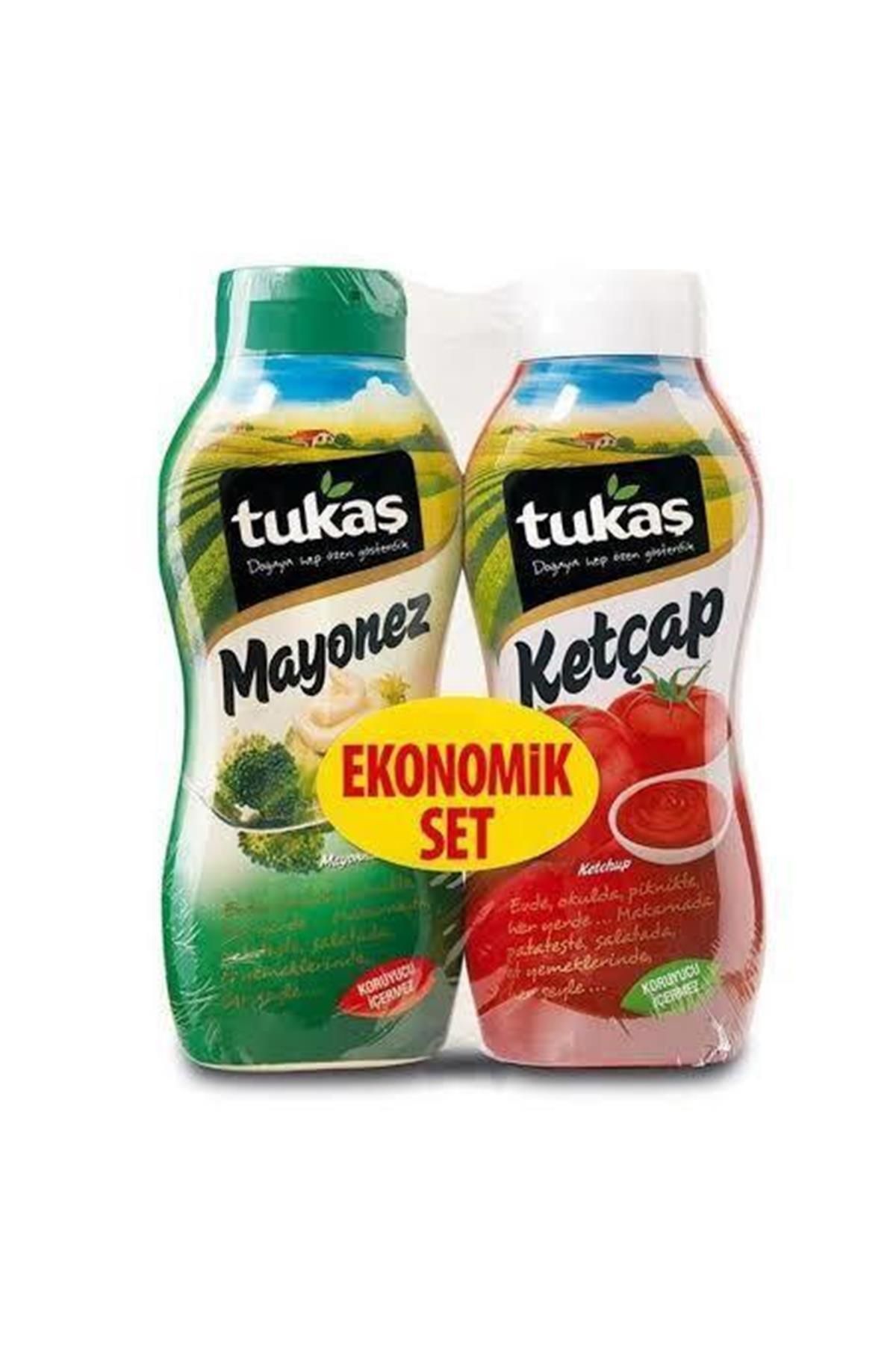 Tukaş Ketçap Mayonez Eko Paket 650 G 550 G