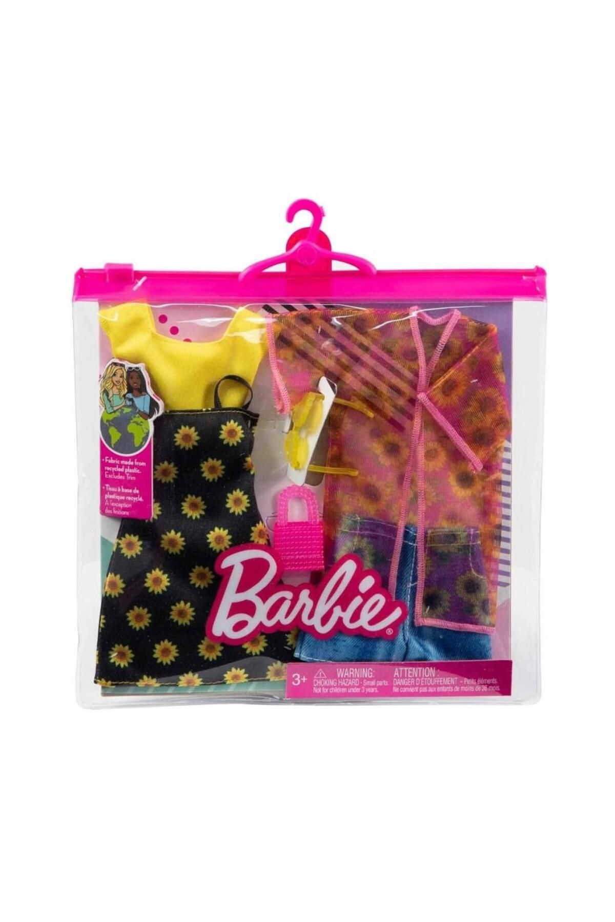 NessiWorld GWF04 Barbie® 'nin Kıyafet Koleksiyonu 2'li Paketler / +3 yaş
