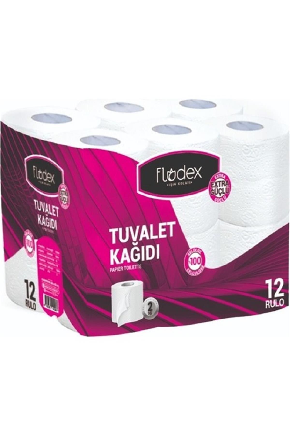 FLODEX Tuvalet Kağıdı 12 Li 2 Katlı