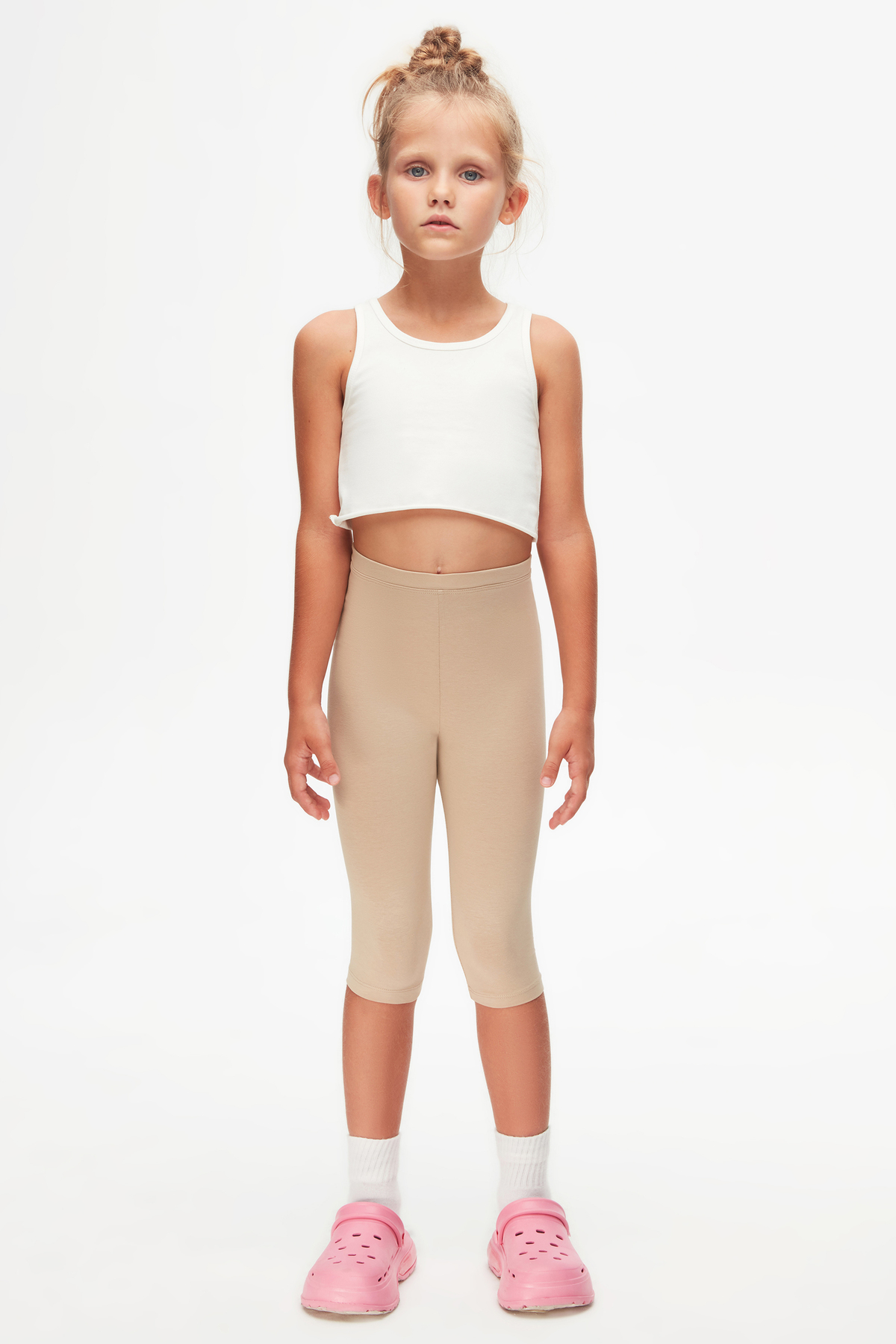 Bone Girl Flat Pressure Under Knee Capri