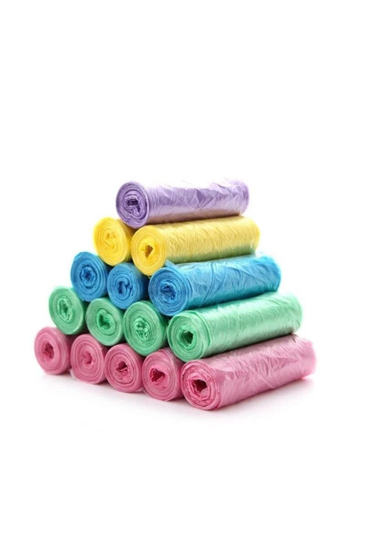ARVALE-65X70 Lemon Scented Drawstring Large Size Garbage Bag - 100 Pieces (10 Packs) 60 Liters Garbage Bag 3