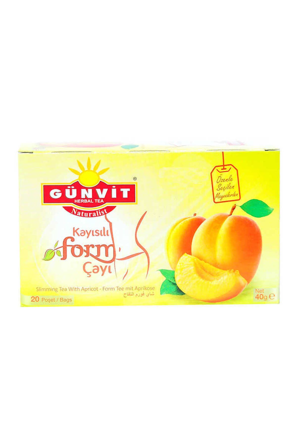 kapsulavm Kayısılı Form Çayı 20 Süzen Poşet