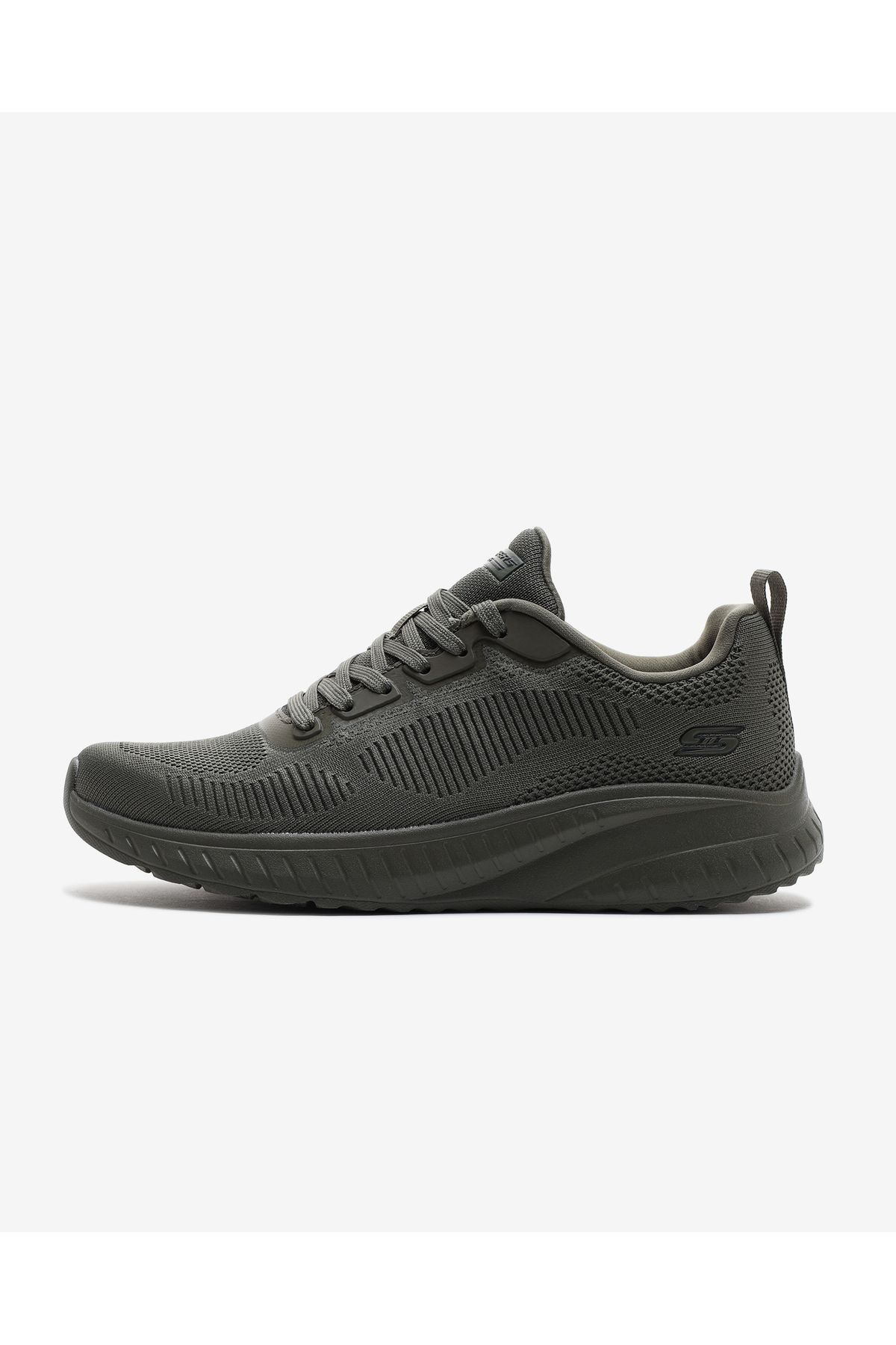 SKECHERS Męskie Tenisówki W Kolorze Khaki - Bobs Squad Chaos-prism Bold, 118000 Olv Mężczyzna - 41