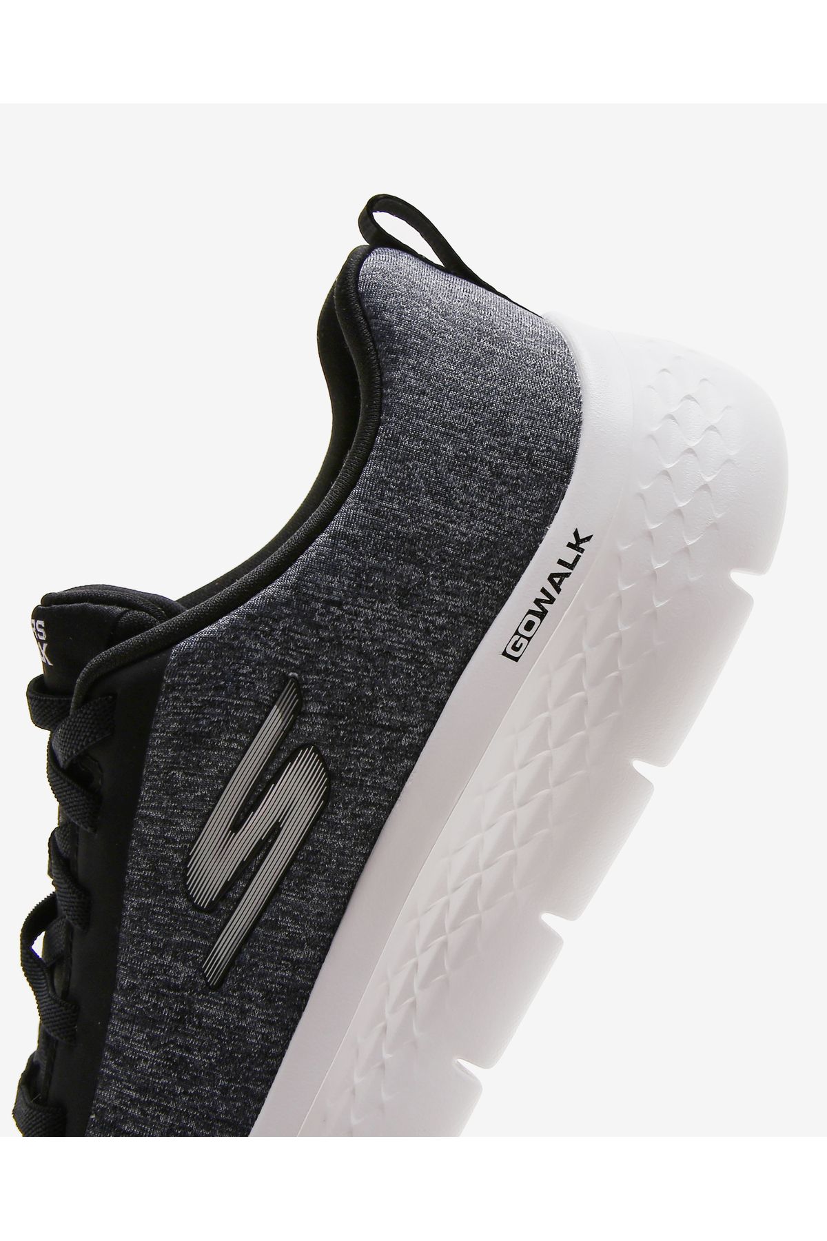 کفش دو و تمرین مشکی زنانه GO WALK FLEX لبخند خیره کننده های سیاه پیاده روی BLK Skechers