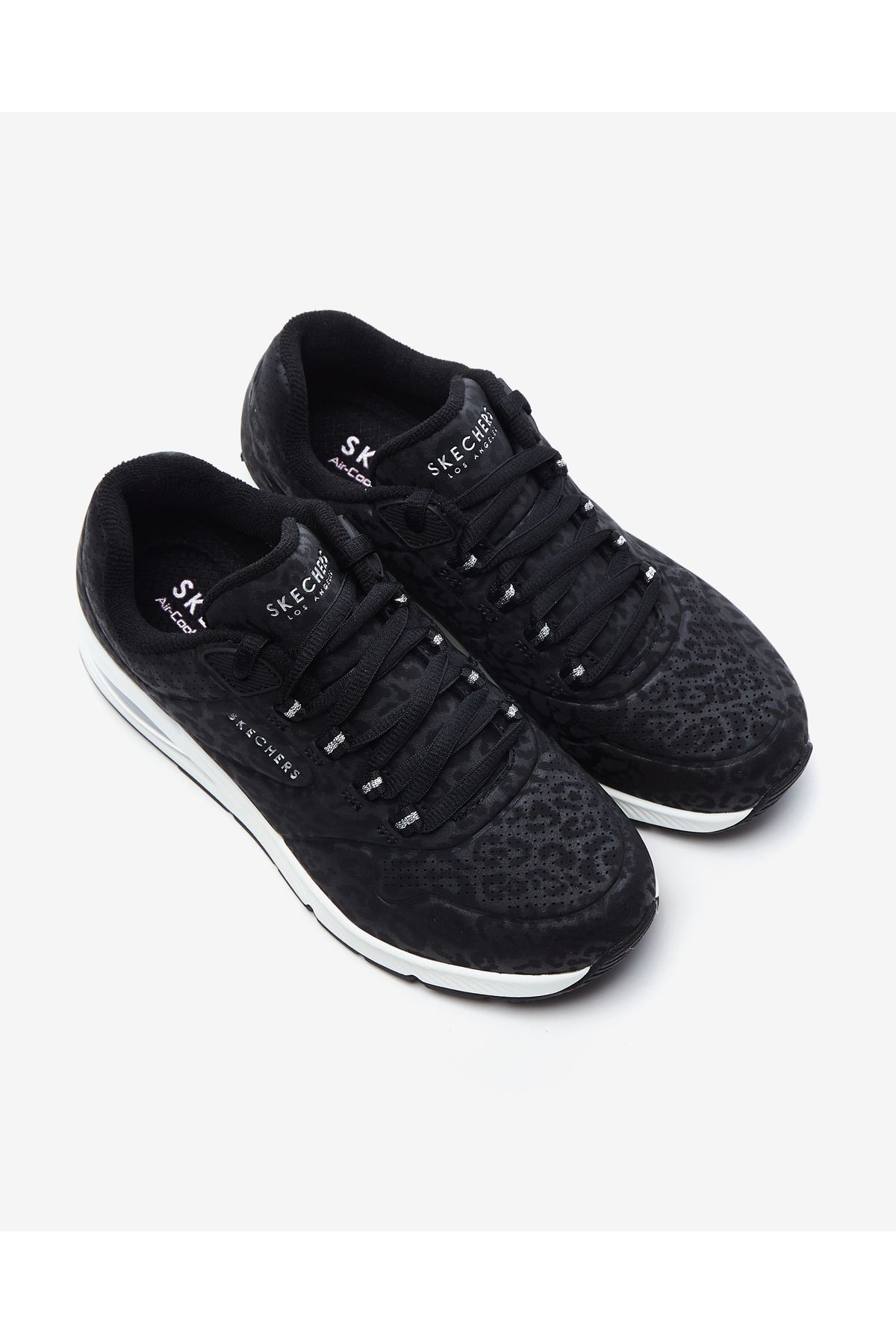 کفش دو و تمرین مشکی زنانه UNO 2 ورزشی سیاه BLK Skechers
