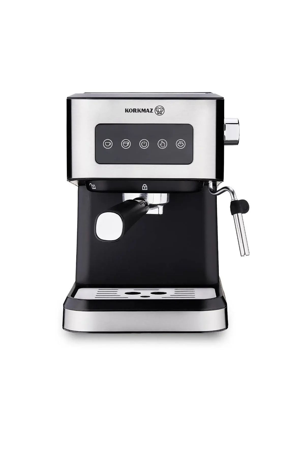 KORKMAZ-Java Espresso Coffee Machine with Milk Frother A981 1