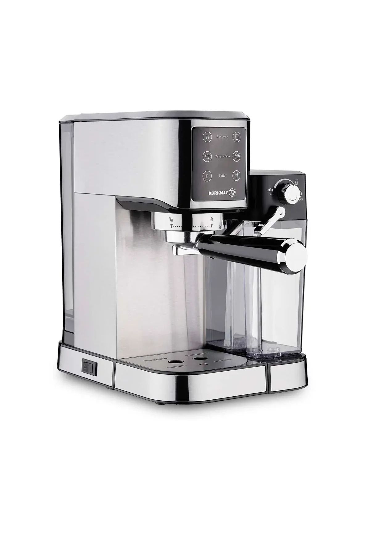 KORKMAZ-Java Plus Espresso Coffee Machine with Milk Bowl A982 3