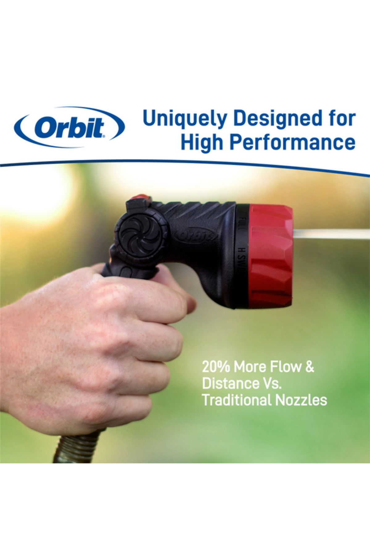 Orbit-Pro Series 8-Pattern Thumb Control Nozzle 26812 2