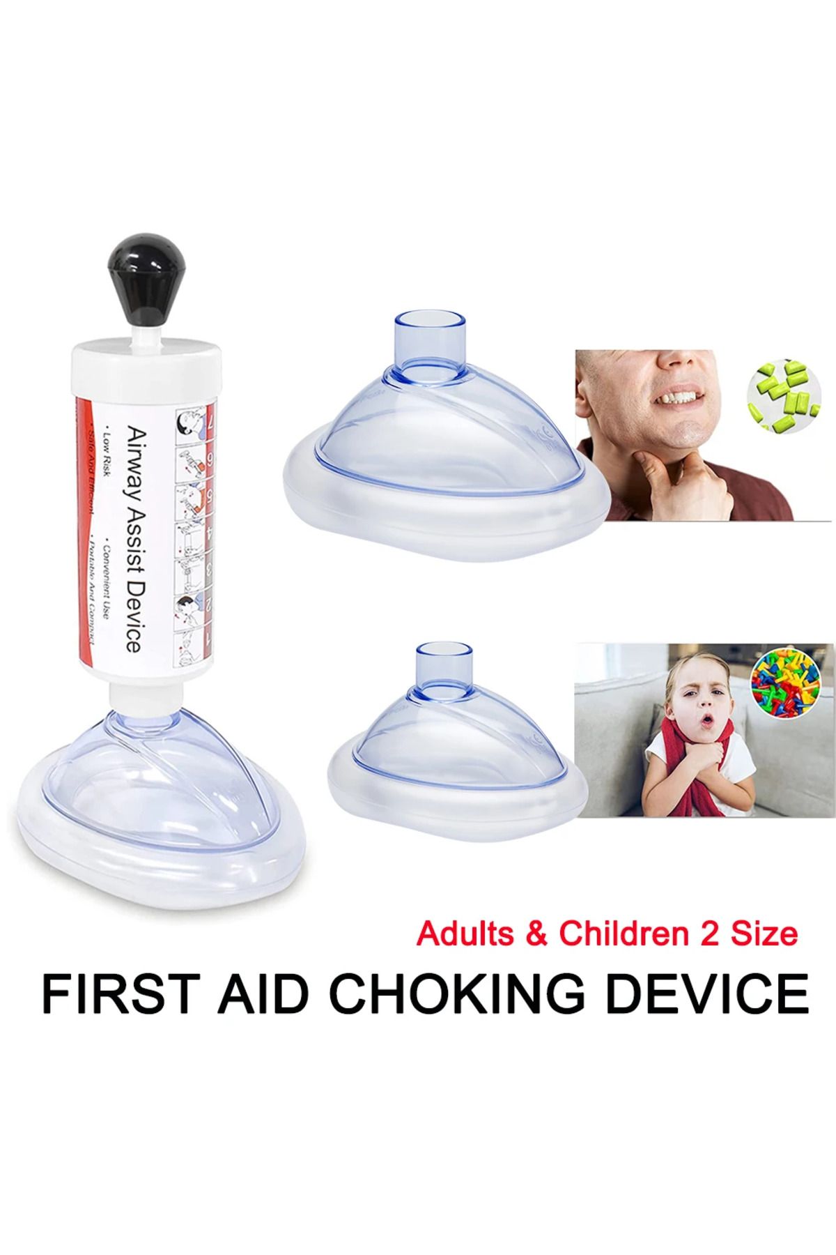 Choice-Upgrade Portable Anti Choking Device Choking Emergency Life Saving Suction Vac Anti Choke Device ... 6