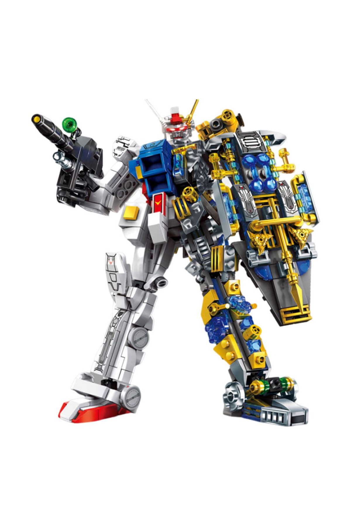 GSF-Yuanzu Semi-mechanical Peace Doomsday Mecha Robot Model Boy Technology Children's Building Blocks... 5