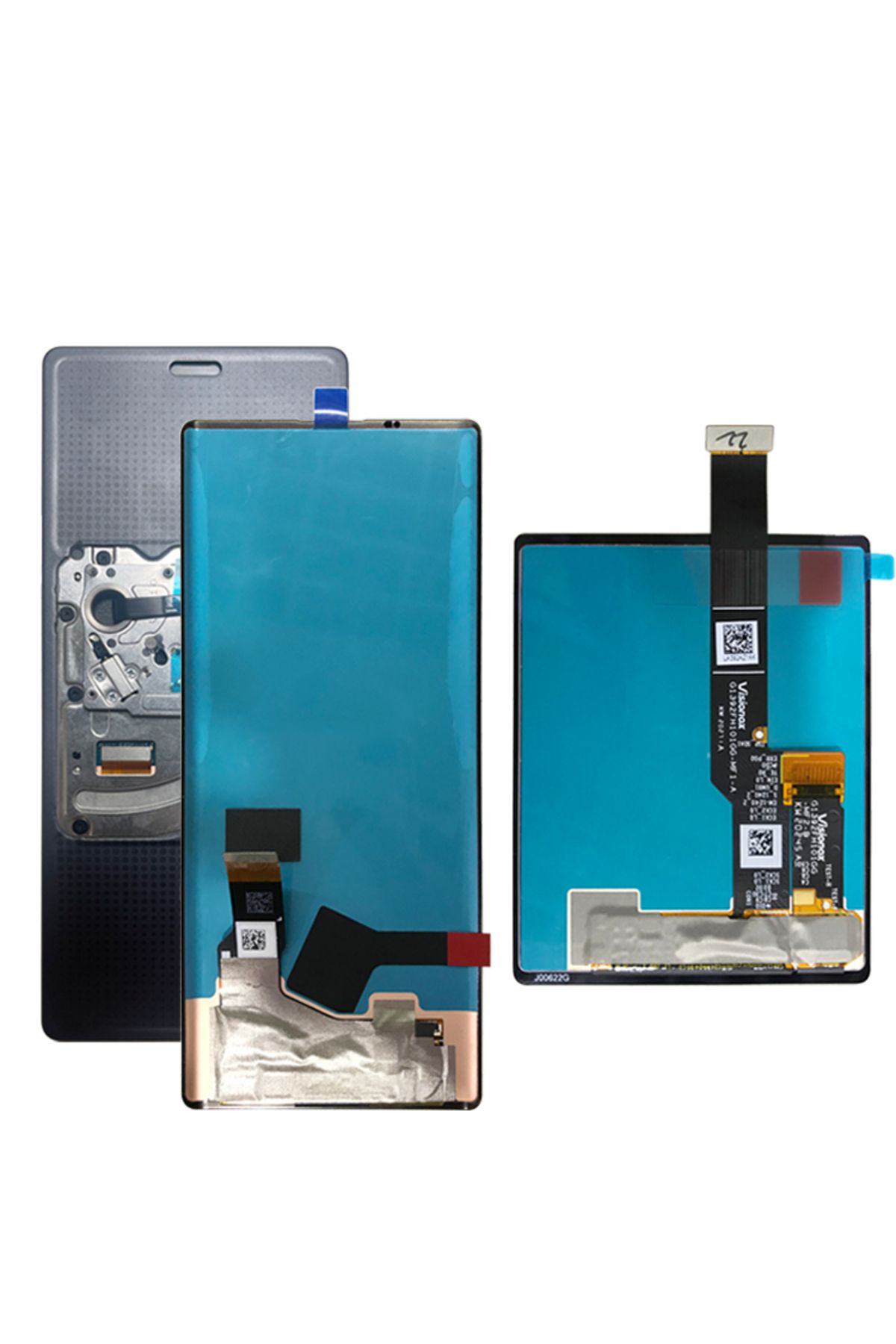Choice-For LG Wing 5G LCD Display Touch Screen Digitizer Assembly With Frame LMF100N Display Replacement... 8