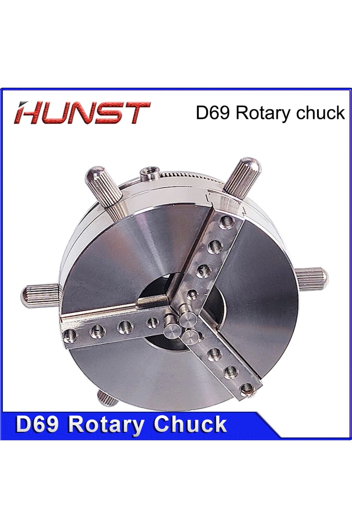 Choice-Hunst D69 Auto Lock Rotary Attachment CNC Router Laser Marking Machine Rotary Axis Chuck for Ring... 5