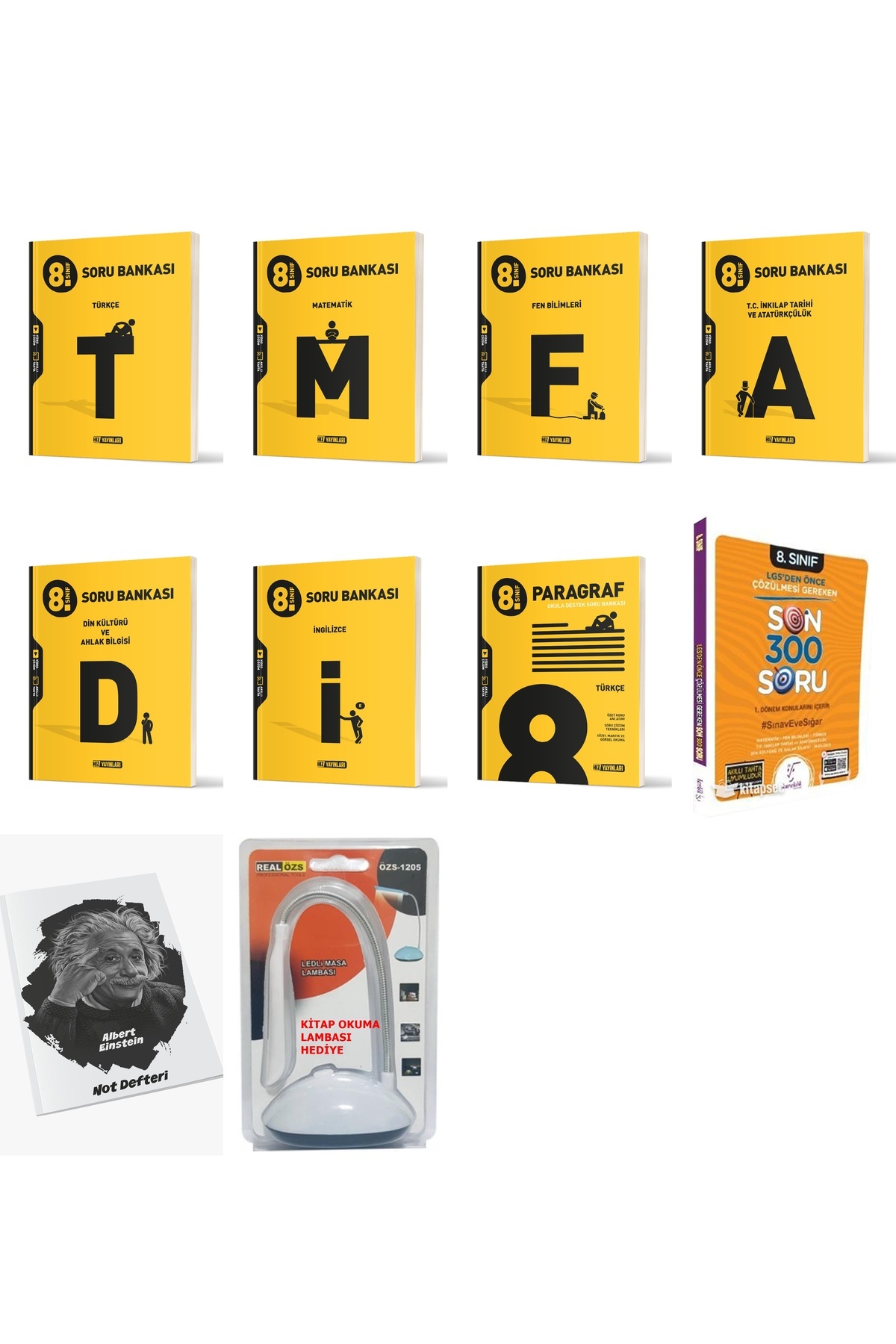 Hız Yayınları 2025 BASKI 8.SINIF HIZ SORU BANKASI TÜM DERSLER