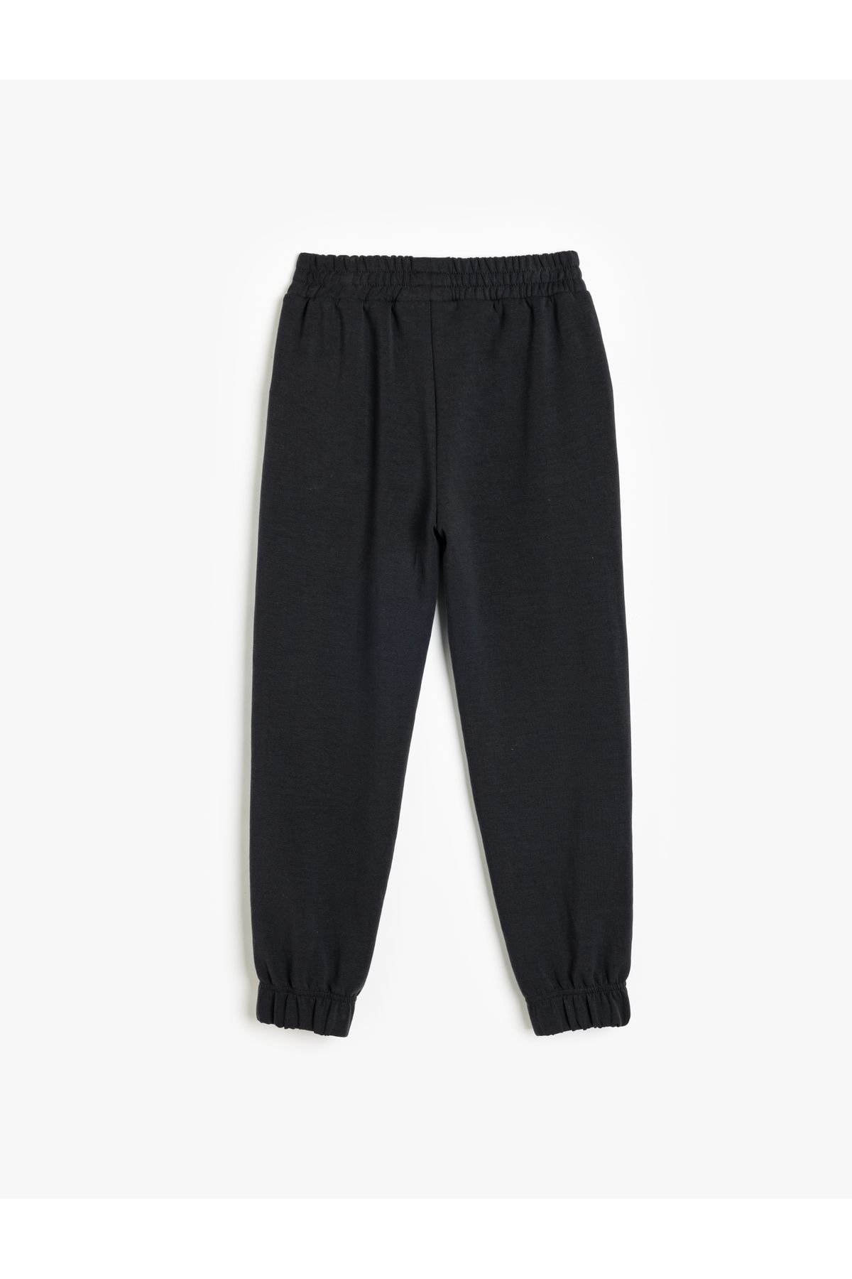 Koton-Basic Jogger Sweatpants Modal Fabric with Elastic Waist Pockets 2