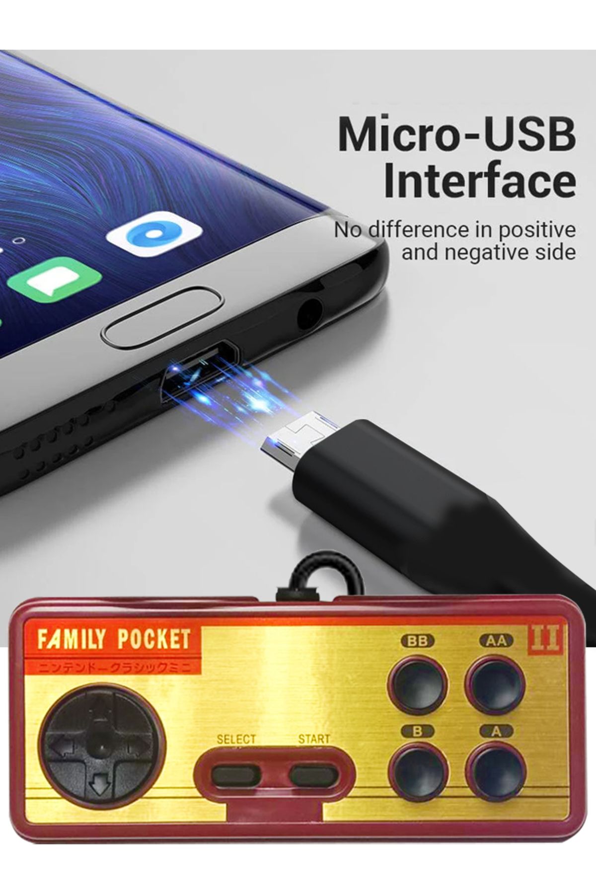 Choice-Data Frog Game Controller for Micro USB Android Phone Compatible with FAMILY POCKET/RS-1PLUS/FC/F... 4