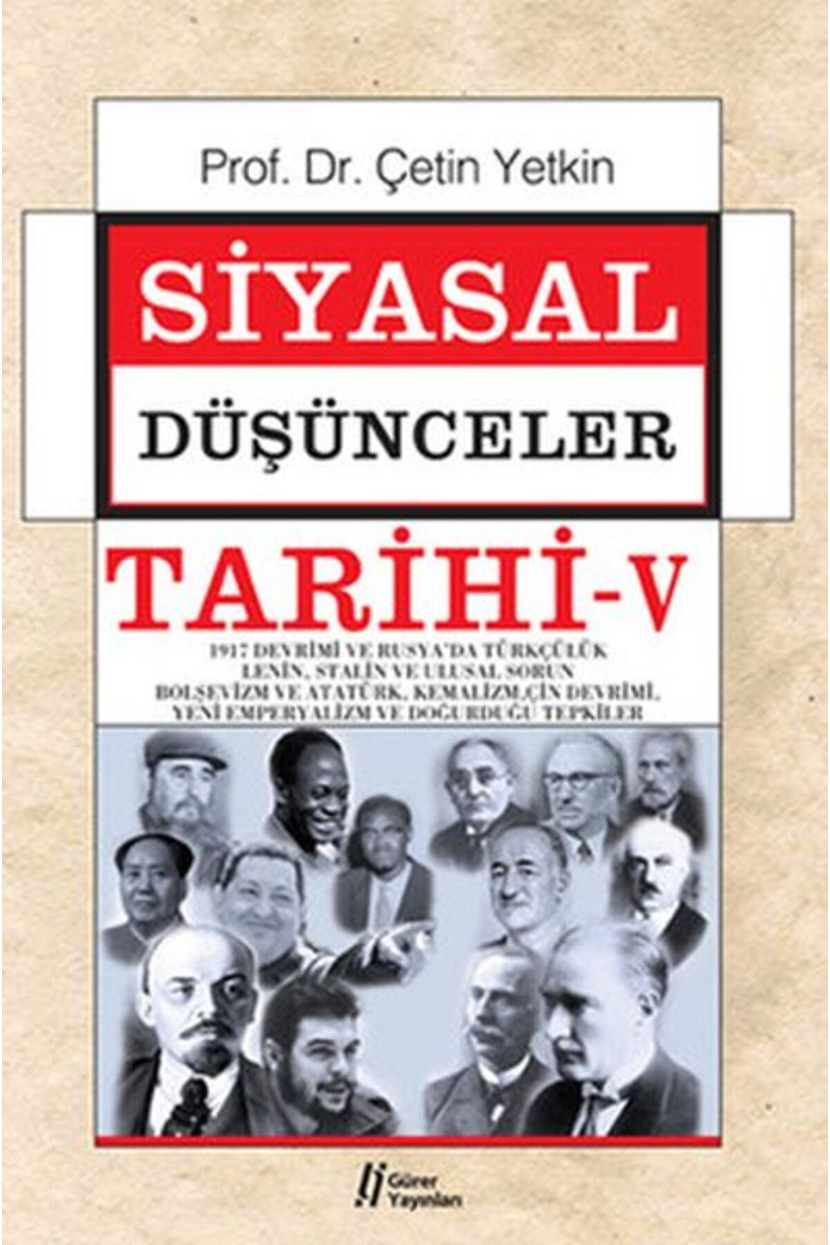 Gürer Yayınları Siyasal Düşünceler Tarihi - 5