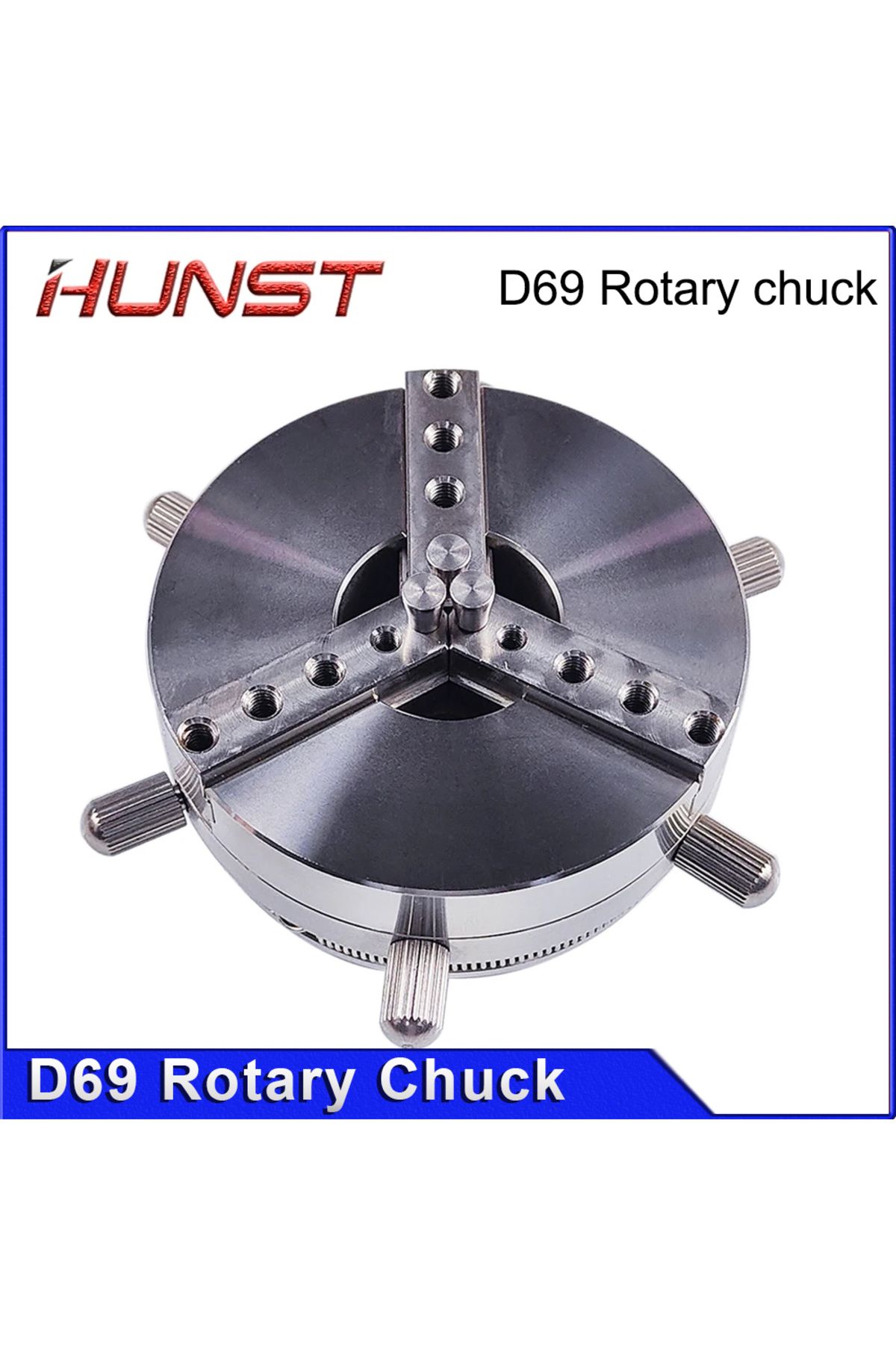Choice-Hunst D69 Auto Lock Rotary Attachment CNC Router Laser Marking Machine Rotary Axis Chuck for Ring... 4