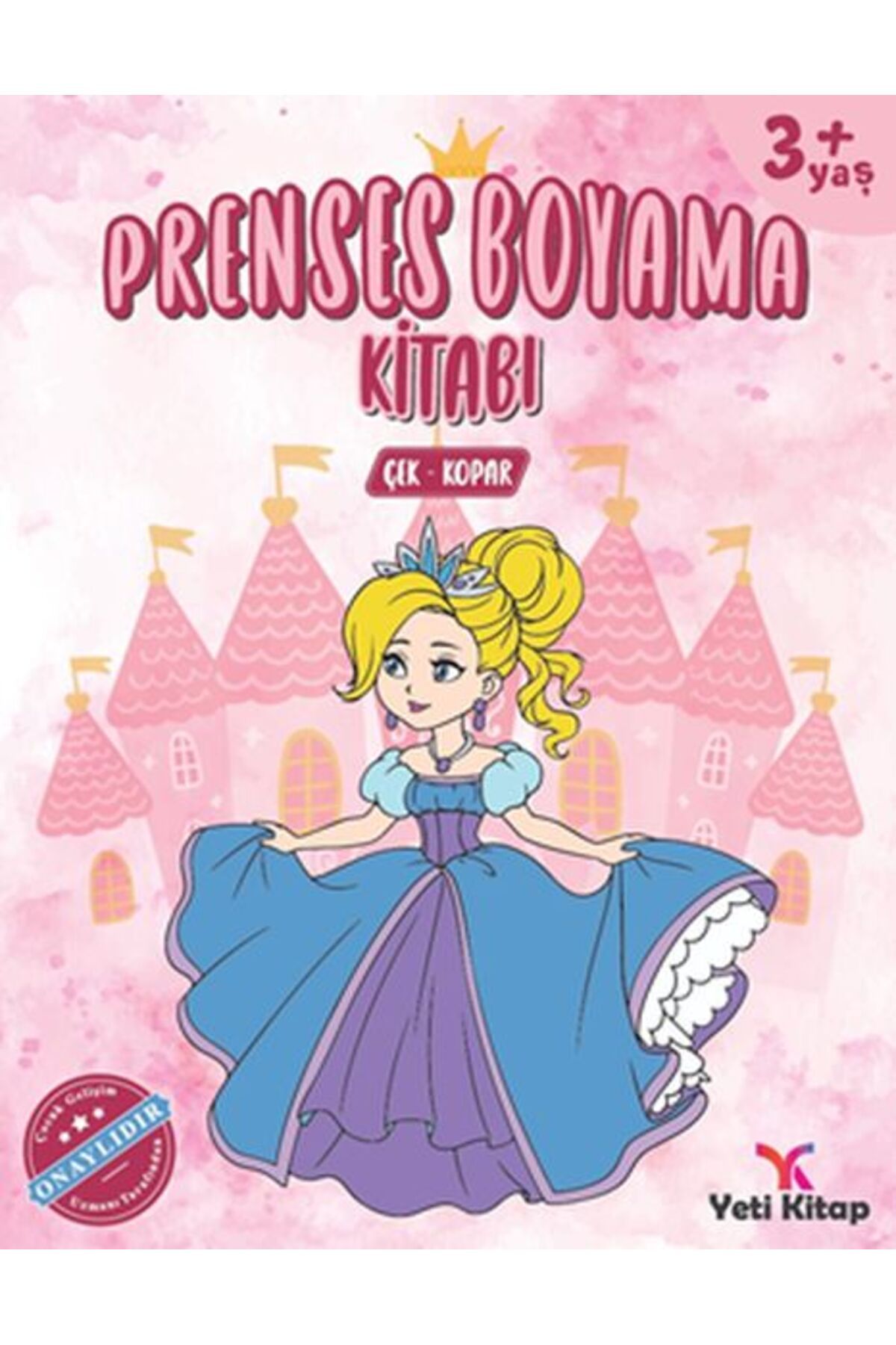 yeti kitap Prenses Boyama Kitabı